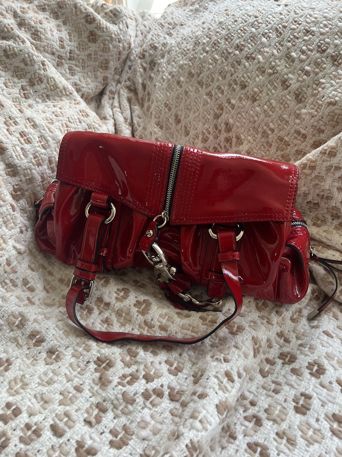 Francesco Biasia 小物入れ 赤