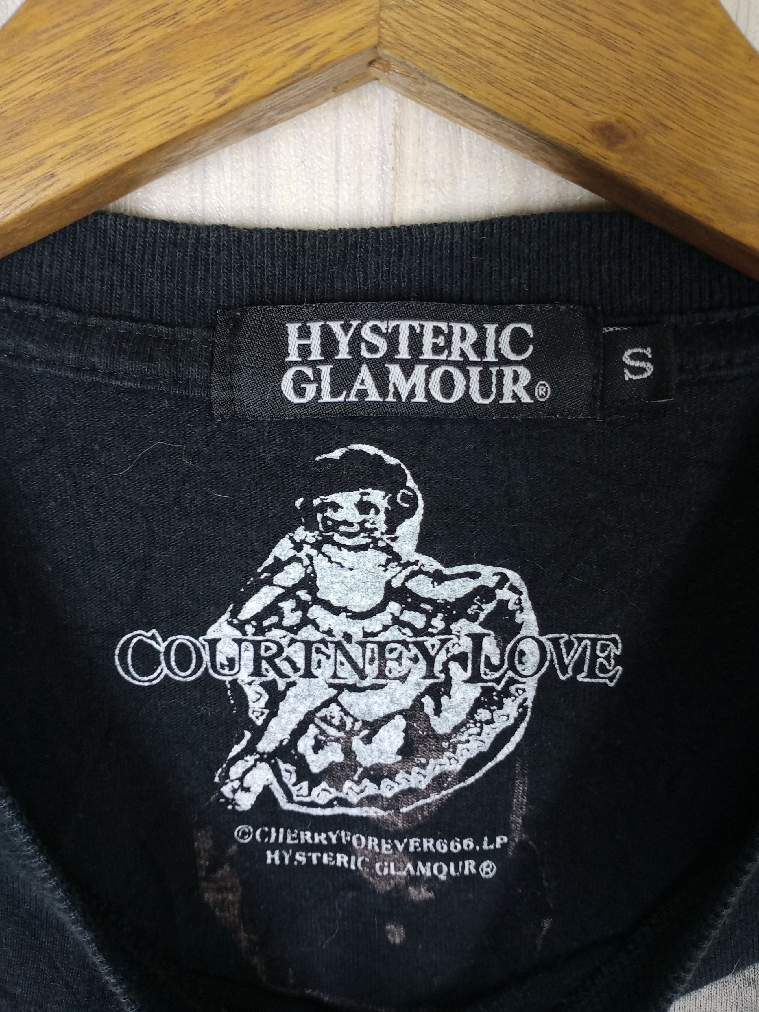 Hysteric Glamour Rare Hysteric Glamour X Courtney Love Tshirt Size US S / EU 44-46 / 1 - 2 Thumbnail
