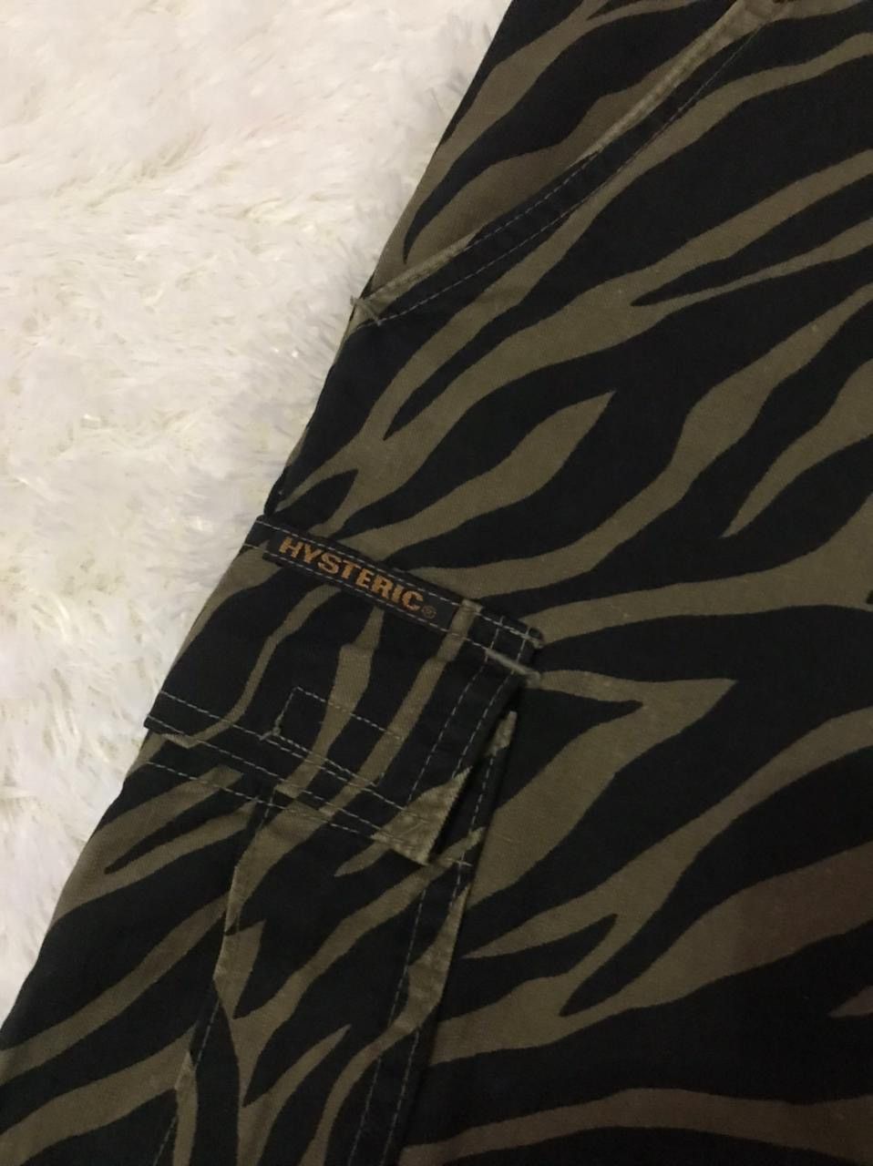 Hysteric Glamour Hysteric glamour zebra camo print cargo pants Size US 29 - 5 Thumbnail