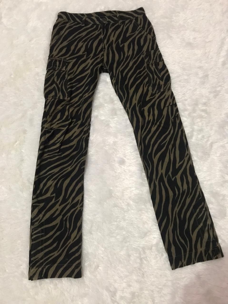 Hysteric Glamour Hysteric glamour zebra camo print cargo pants Size US 29 - 1 Thumbnail