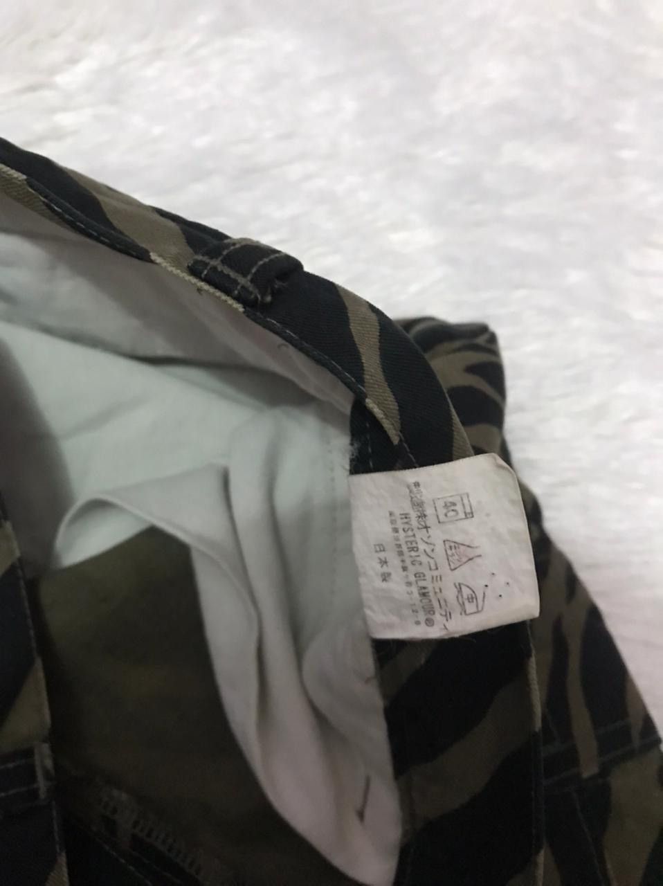 Hysteric Glamour Hysteric glamour zebra camo print cargo pants Size US 29 - 9 Thumbnail