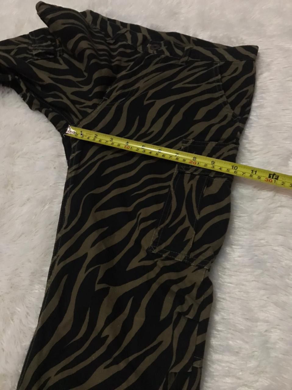 Hysteric Glamour Hysteric glamour zebra camo print cargo pants Size US 29 - 14 Thumbnail