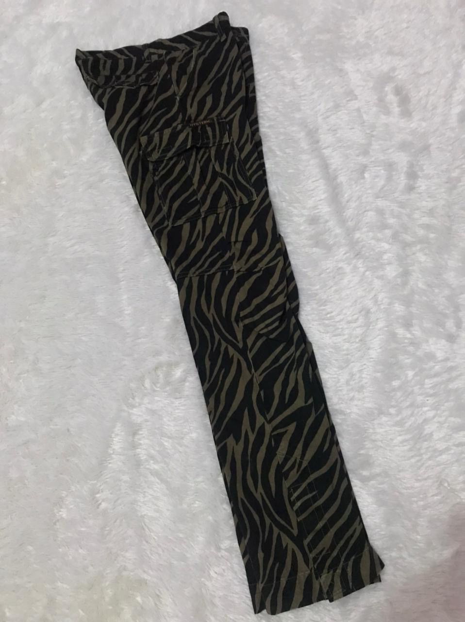 Hysteric Glamour Hysteric glamour zebra camo print cargo pants Size US 29 - 4 Thumbnail