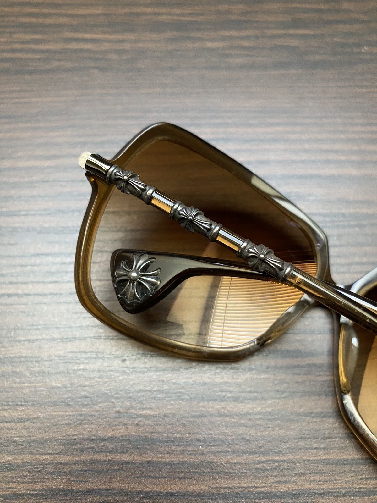 Chrome Hearts IKU-IKU Chrome Hearts Sunglasses Size ONE SIZE - 8 Thumbnail