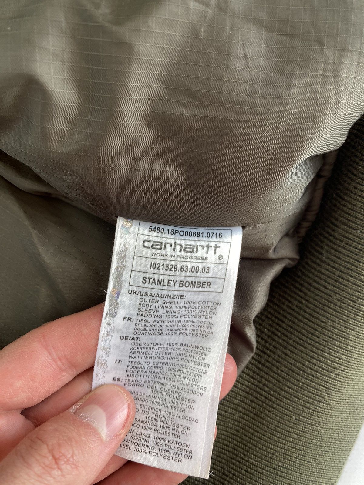 Carhartt Almost Carhartt Stanley Winter Puffer Bomber Size US M / EU 48-50 / 2 - 7 Thumbnail