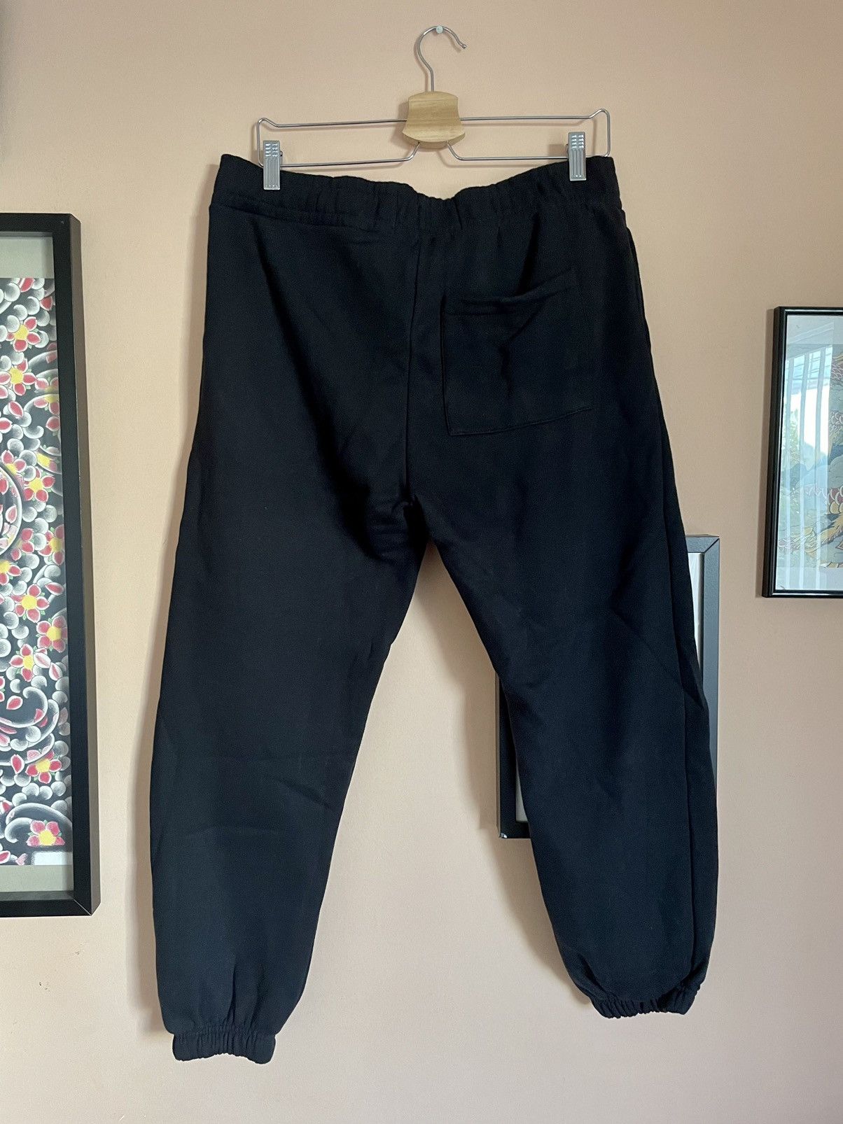 Pull & Bear Pull & Bear X Pop Smoke chrome logo sweatpants Size US 34 / EU 50 - 5 Thumbnail