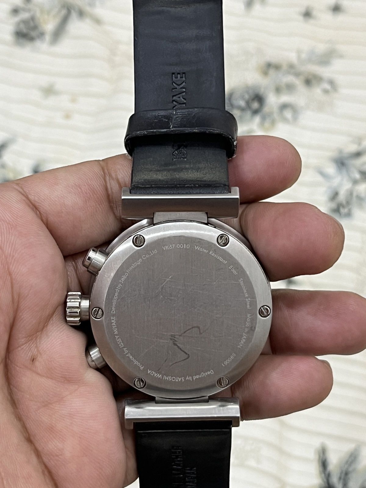 Issey Miyake ISSEY MIYAKE HYPEBEAST CHRONOGRAPH QUARTZ WATCH Size ONE SIZE - 21 Thumbnail