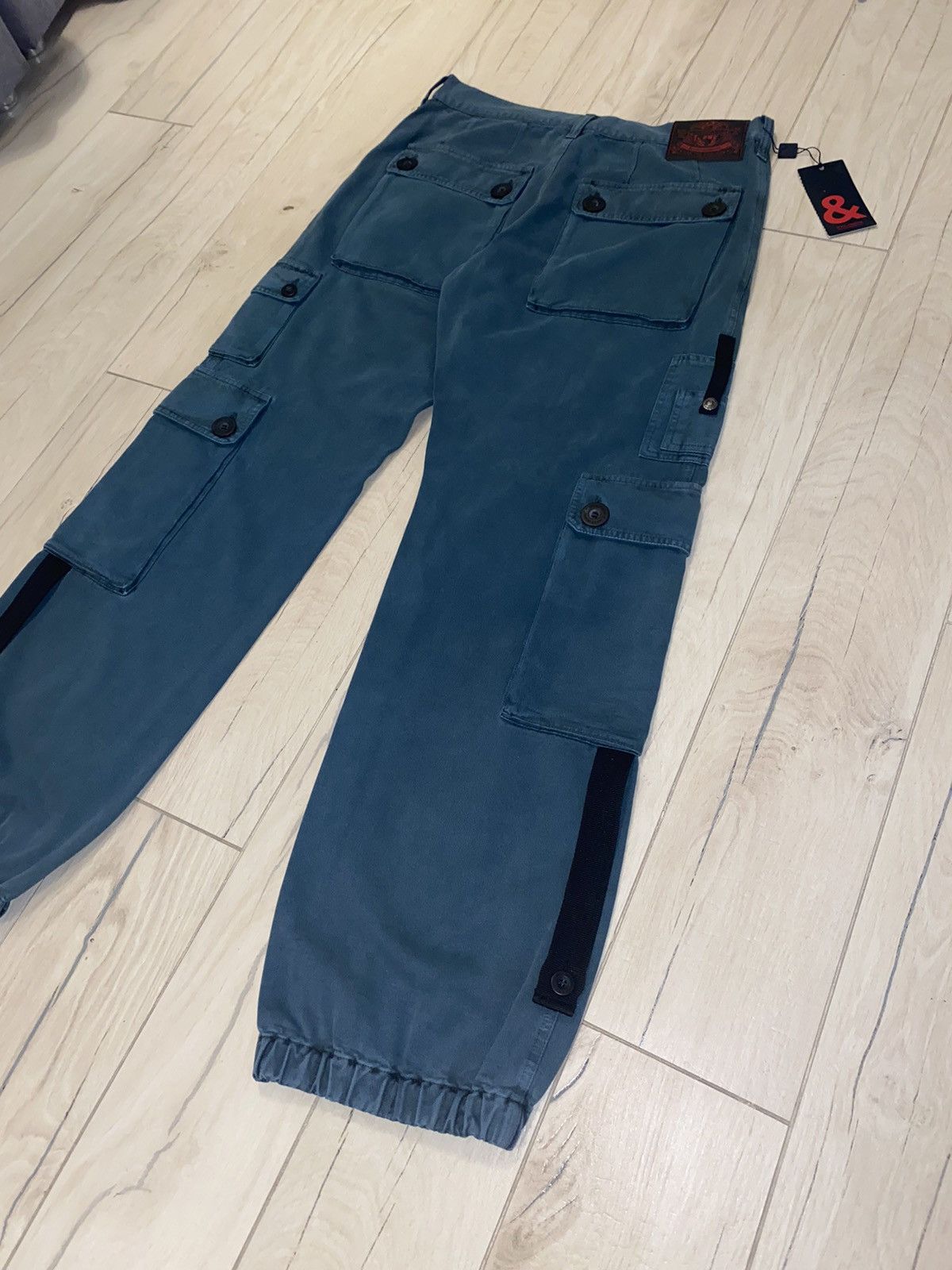 Dolce & Gabbana DSWT! Dolce & Gabbana Bondage Multipocket Cargo Denim Pants Size US 32 / EU 48 - 15 Thumbnail