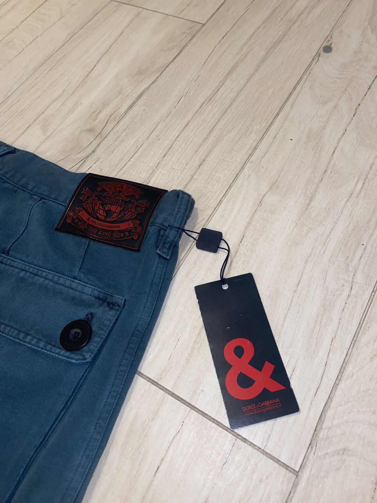 Dolce & Gabbana DSWT! Dolce & Gabbana Bondage Multipocket Cargo Denim Pants Size US 32 / EU 48 - 17 Thumbnail