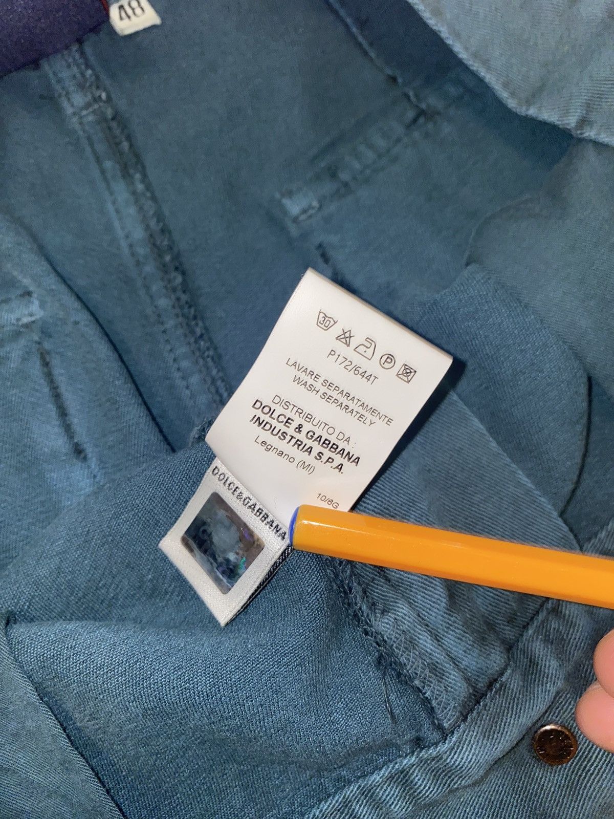Dolce & Gabbana DSWT! Dolce & Gabbana Bondage Multipocket Cargo Denim Pants Size US 32 / EU 48 - 20 Thumbnail