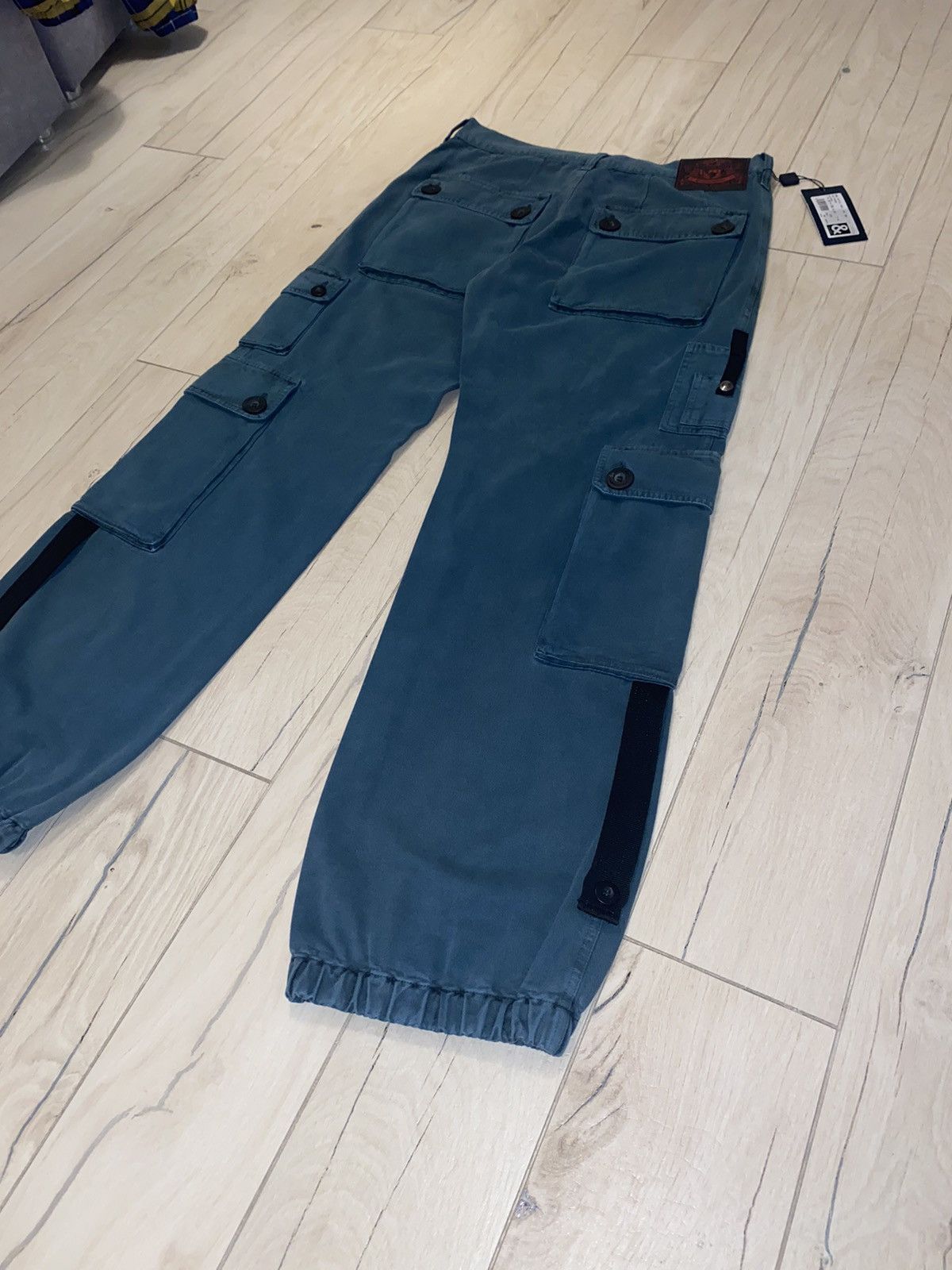 Dolce & Gabbana DSWT! Dolce & Gabbana Bondage Multipocket Cargo Denim Pants Size US 32 / EU 48 - 1 Thumbnail