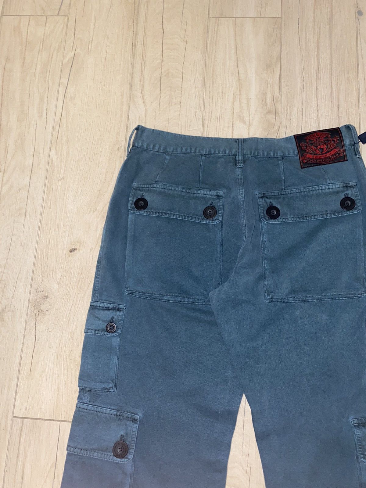 Dolce & Gabbana DSWT! Dolce & Gabbana Bondage Multipocket Cargo Denim Pants Size US 32 / EU 48 - 13 Thumbnail