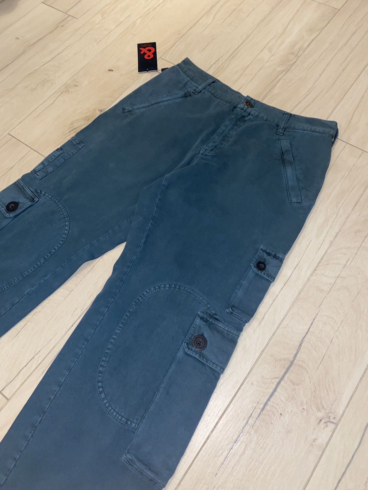 Dolce & Gabbana DSWT! Dolce & Gabbana Bondage Multipocket Cargo Denim Pants Size US 32 / EU 48 - 9 Thumbnail