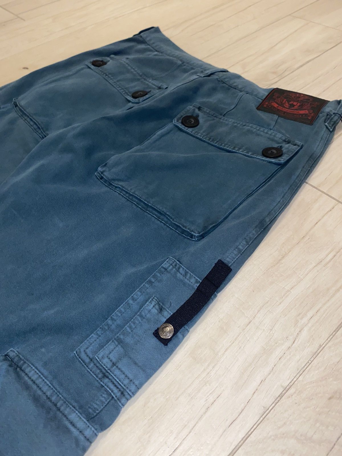 Dolce & Gabbana DSWT! Dolce & Gabbana Bondage Multipocket Cargo Denim Pants Size US 32 / EU 48 - 14 Thumbnail