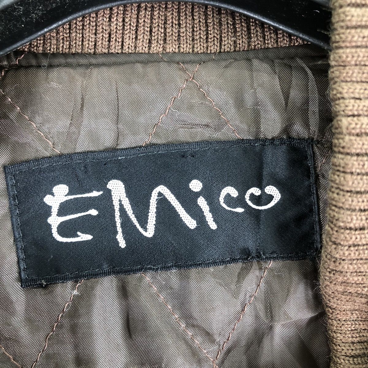 Japanese Brand Vintage 90's Wool Bomber Jacket Embroidery By Emico Size US XL / EU 56 / 4 - 13 Thumbnail