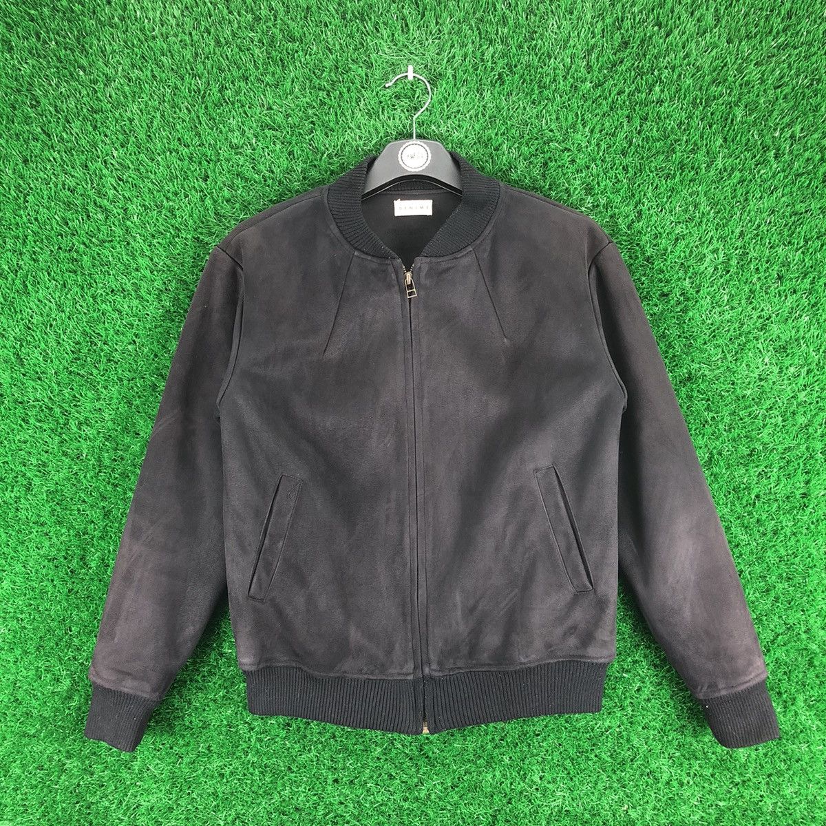 Apc Moleskin Womens Bomber Jacket Denime Japan Moleskin Bomber