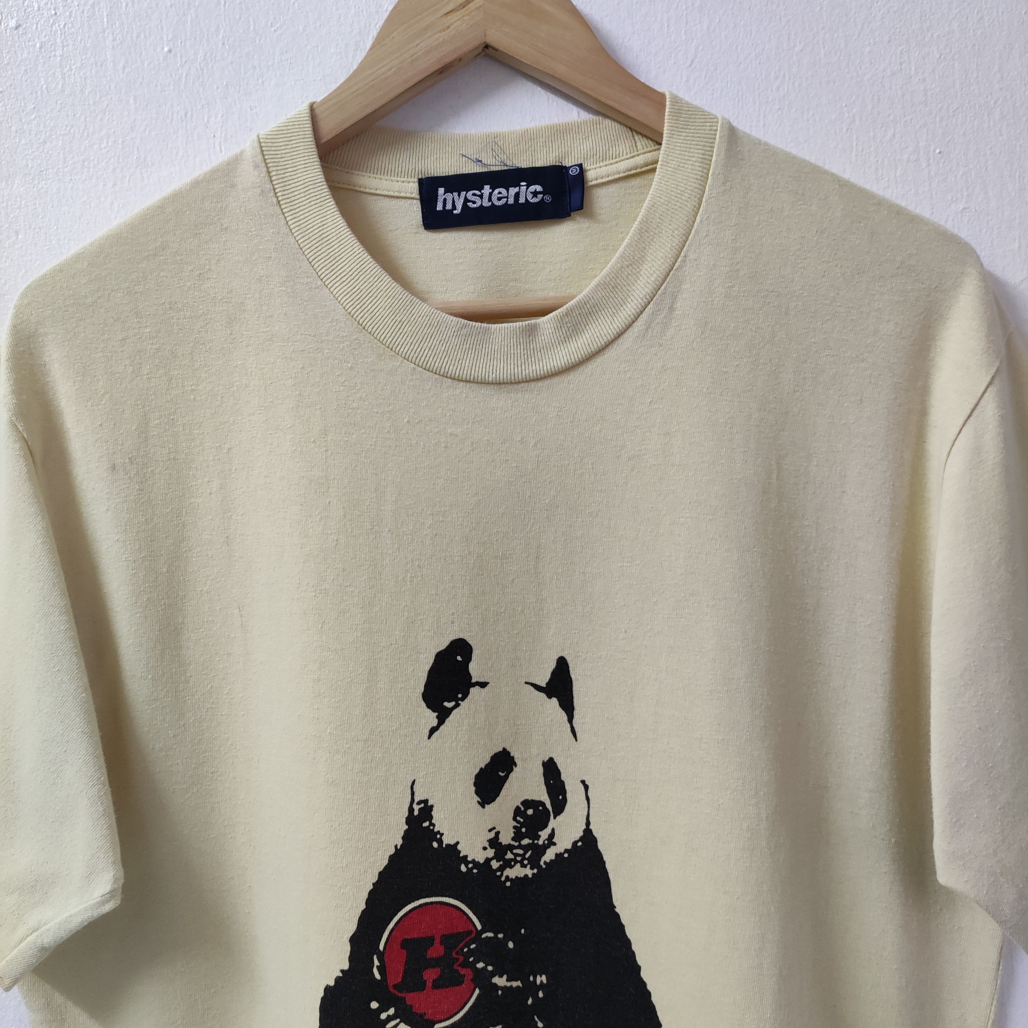 Hysteric Glamour VINTAGE HYSTERIC GLAMOUR PANDA TEE Size US M / EU 48-50 / 2 - 2 Thumbnail