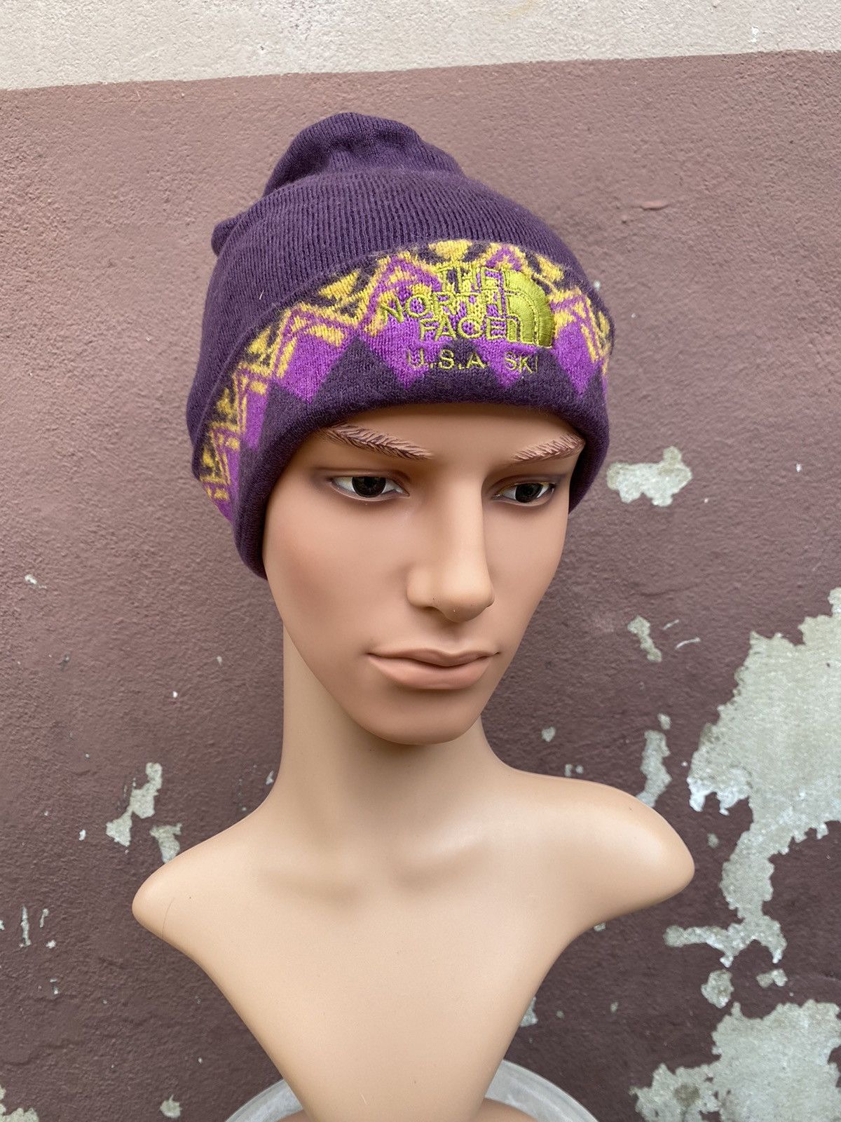 The North Face Super Rare Vintage The North Face Beanie Hat Size ONE SIZE - 1 Thumbnail