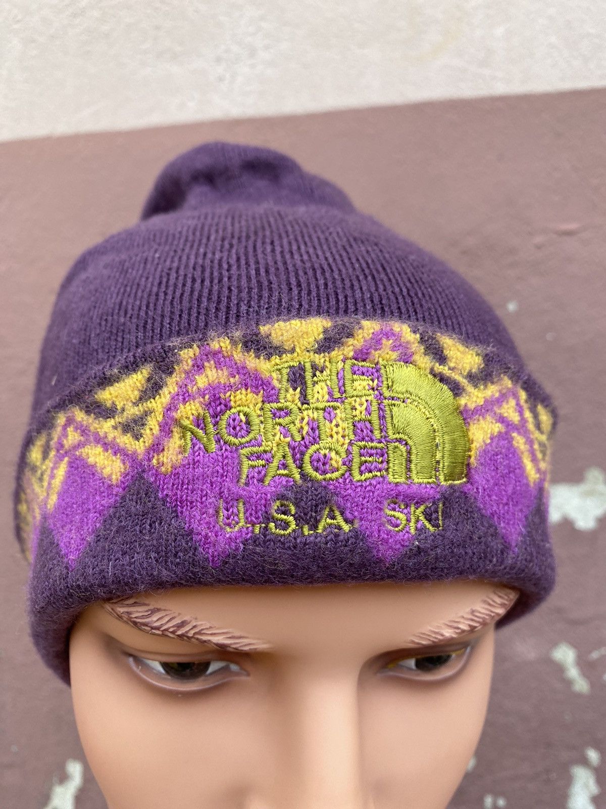 The North Face Super Rare Vintage The North Face Beanie Hat Size ONE SIZE - 2 Thumbnail