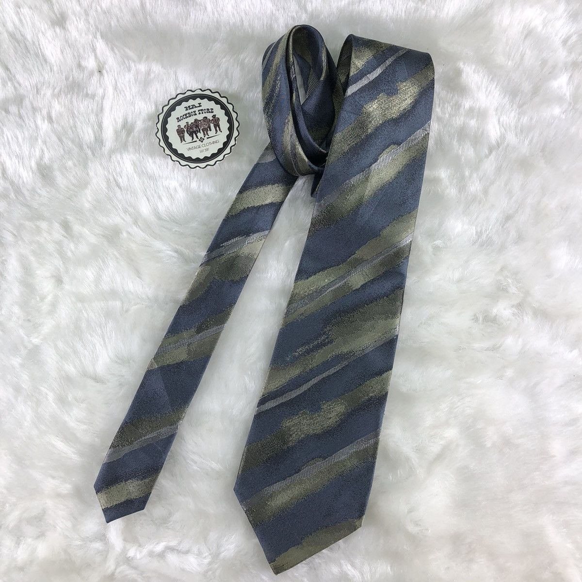 Issey Miyake Vintage 90's Issey Miyake Silk Tie Size ONE SIZE - 3 Thumbnail