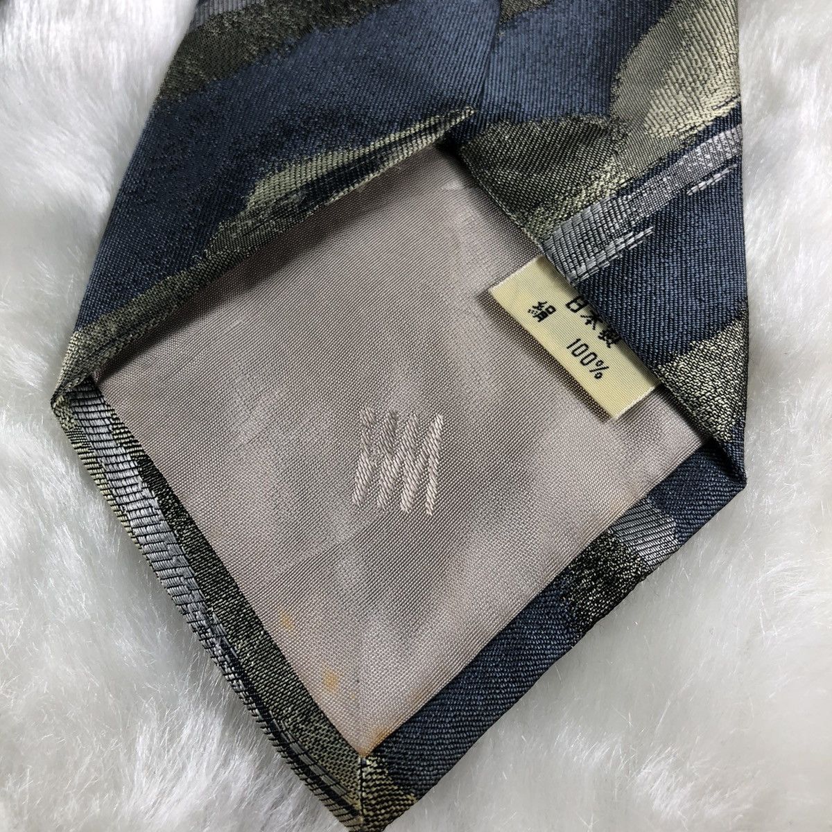 Issey Miyake Vintage 90's Issey Miyake Silk Tie Size ONE SIZE - 4 Thumbnail