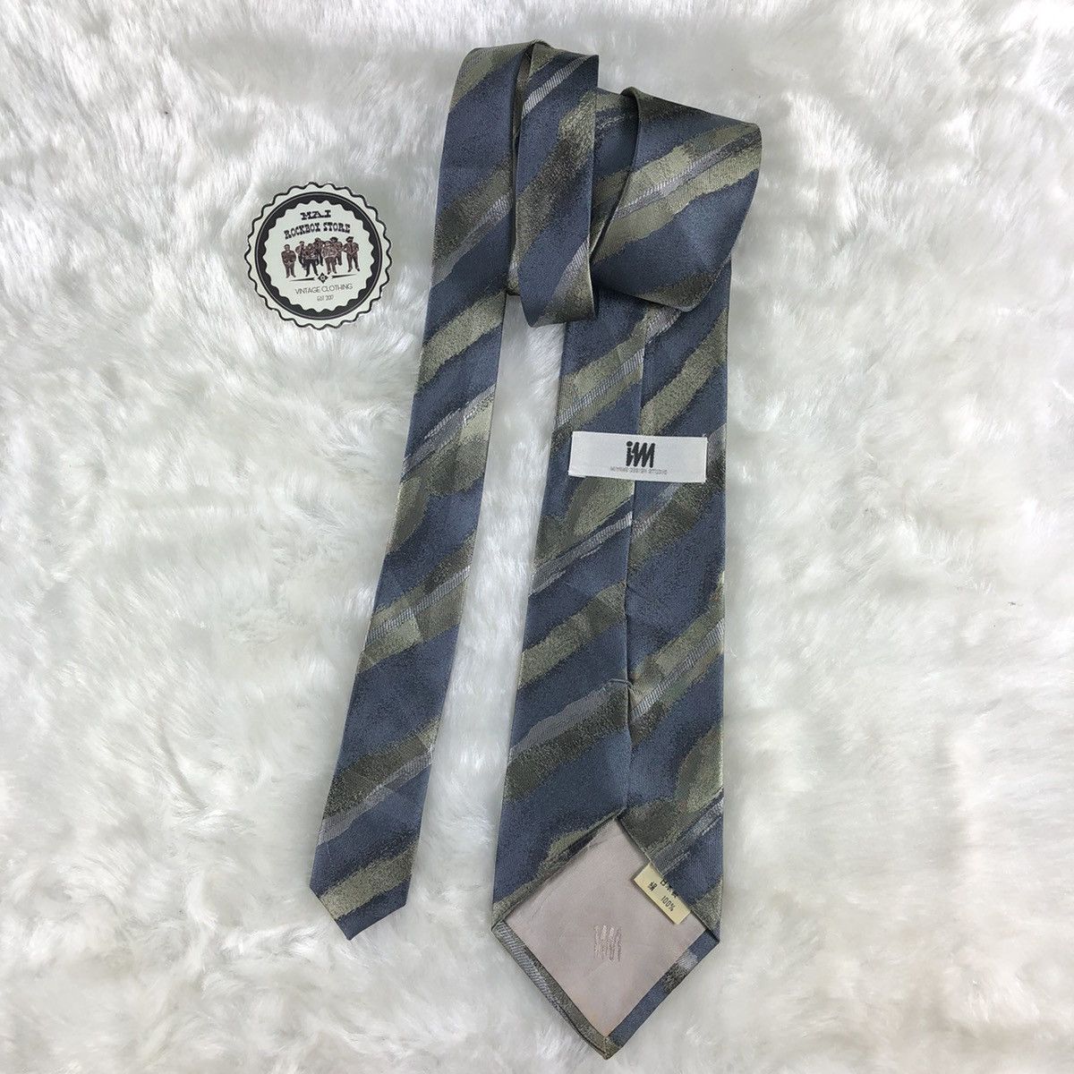 Issey Miyake Vintage 90's Issey Miyake Silk Tie Size ONE SIZE - 2 Thumbnail