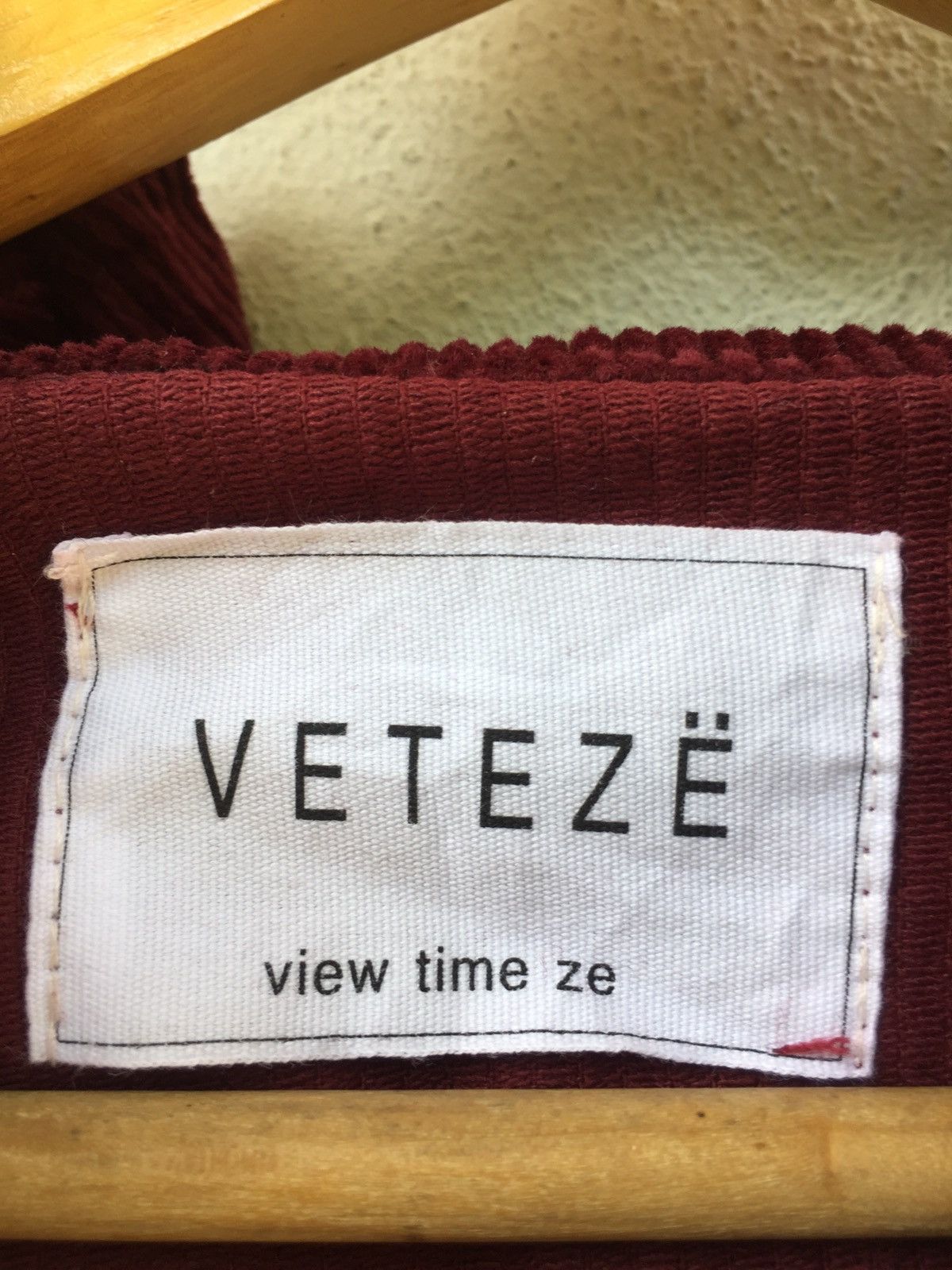 Japanese Brand VETEZE CORDUROY HALF ZIPPER Size US L / EU 52-54 / 3 - 10 Thumbnail