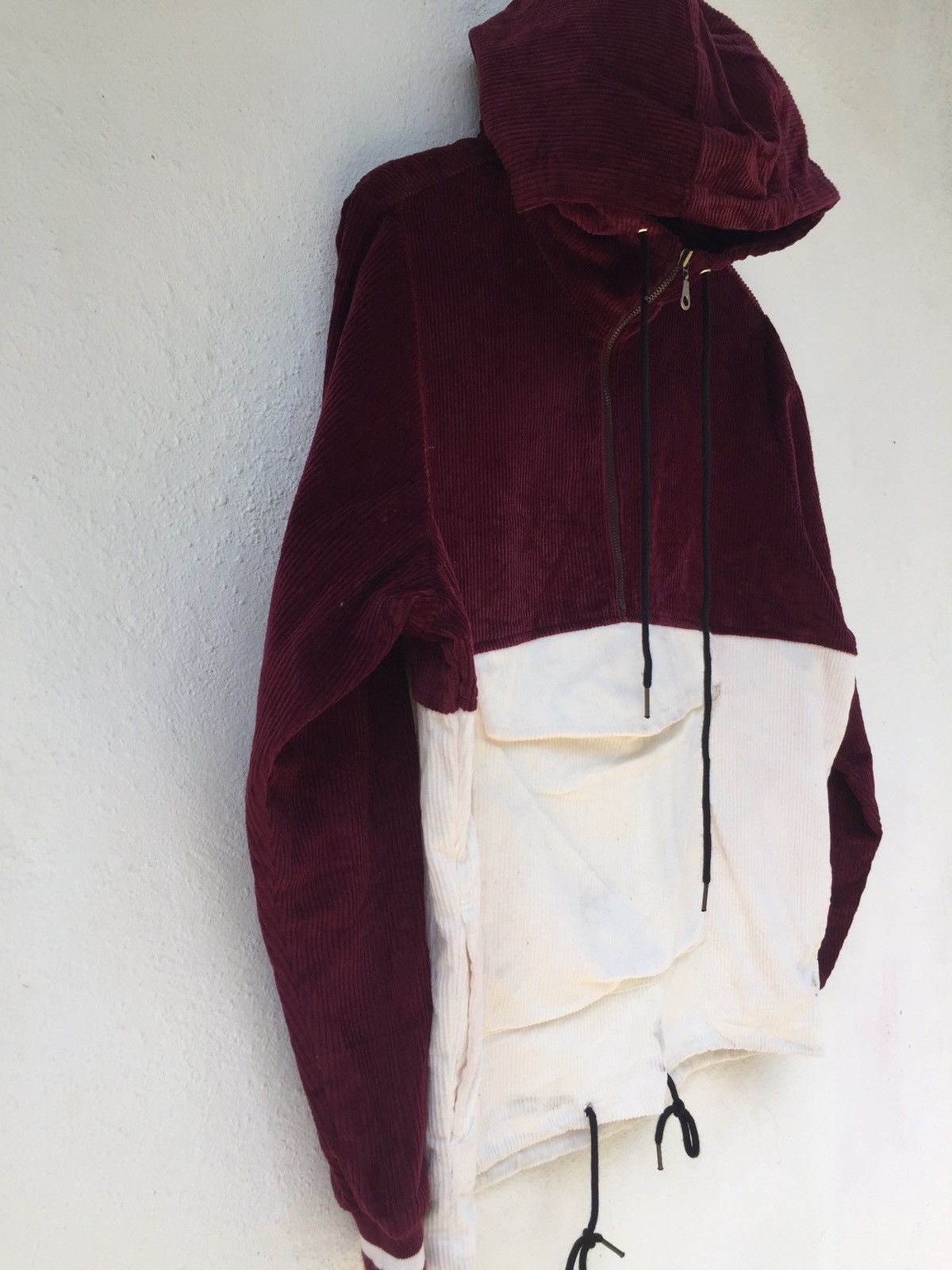 Japanese Brand VETEZE CORDUROY HALF ZIPPER Size US L / EU 52-54 / 3 - 3 Thumbnail