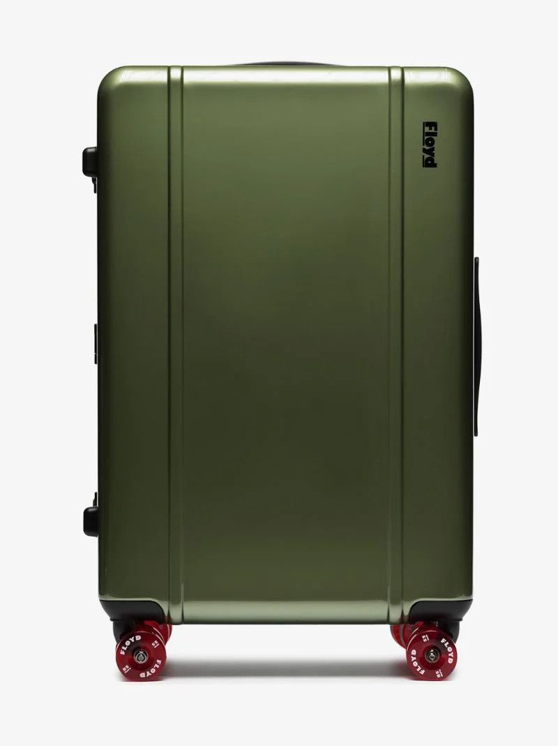 Vegas Green Check-In Suitcase