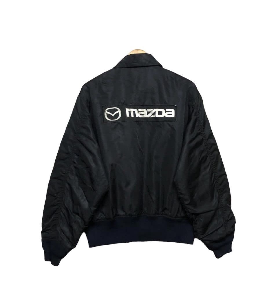 Vtg🔥Mazda Racing Team Bomber Black Jacket