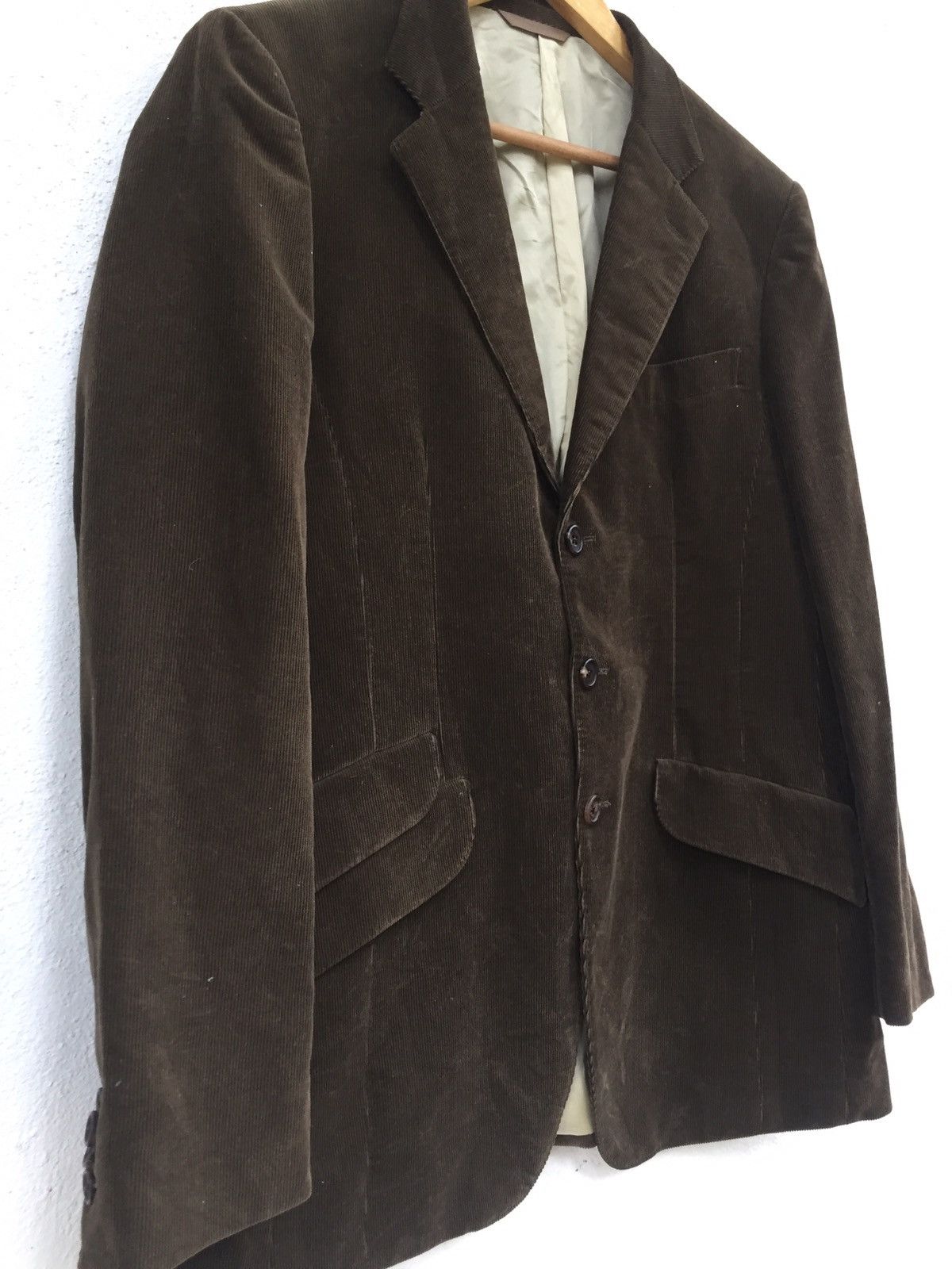 Paul Smith × Vintage PAUL SMITH CORDUROY COAT JACKET BLAZER Size US M / EU 48-50 / 2 - 3 Thumbnail