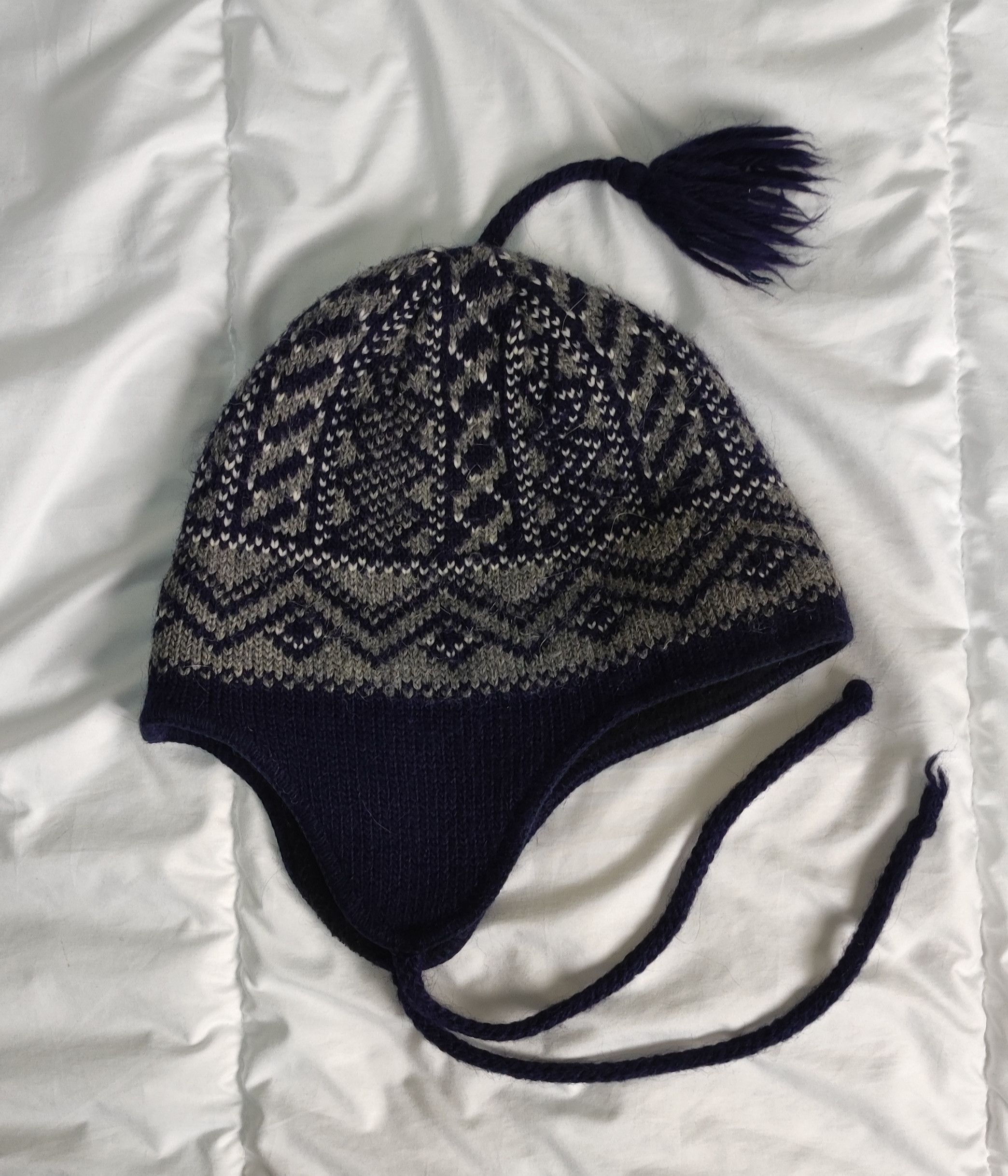 O'Neill × Vintage Oneill Wool Knitted Hat Cap Ushanka Size ONE SIZE - 3 Thumbnail