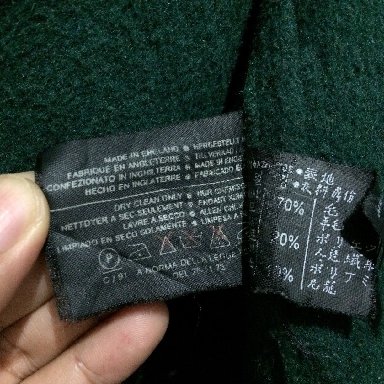 Gloverall Gloverall Duffer Coat Wool Jacket Hoodie Original English Size US L / EU 52-54 / 3 - 7 Thumbnail