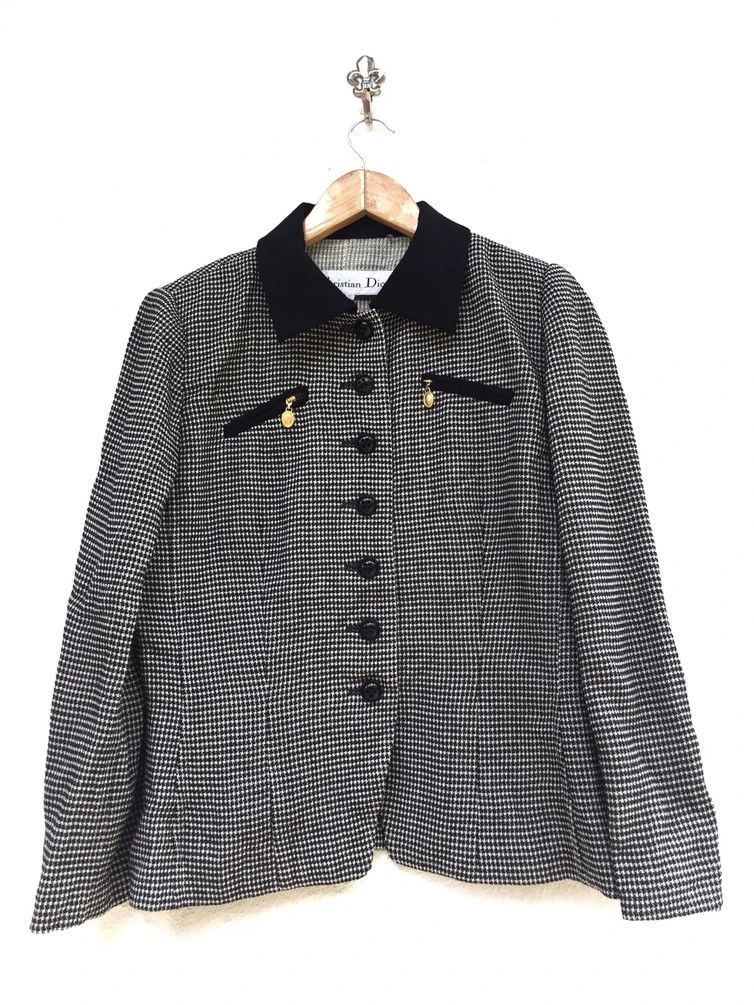 CHRISTIAN DIOR BUTTON DOWN JACKET