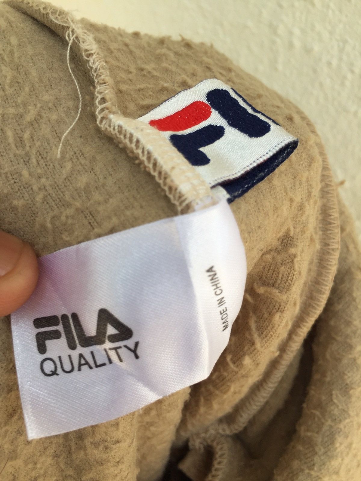 Fila FILA BIELLA ITALIA FLEECE JOGGERS PANTS Size US 36 / EU 52 - 8 Thumbnail