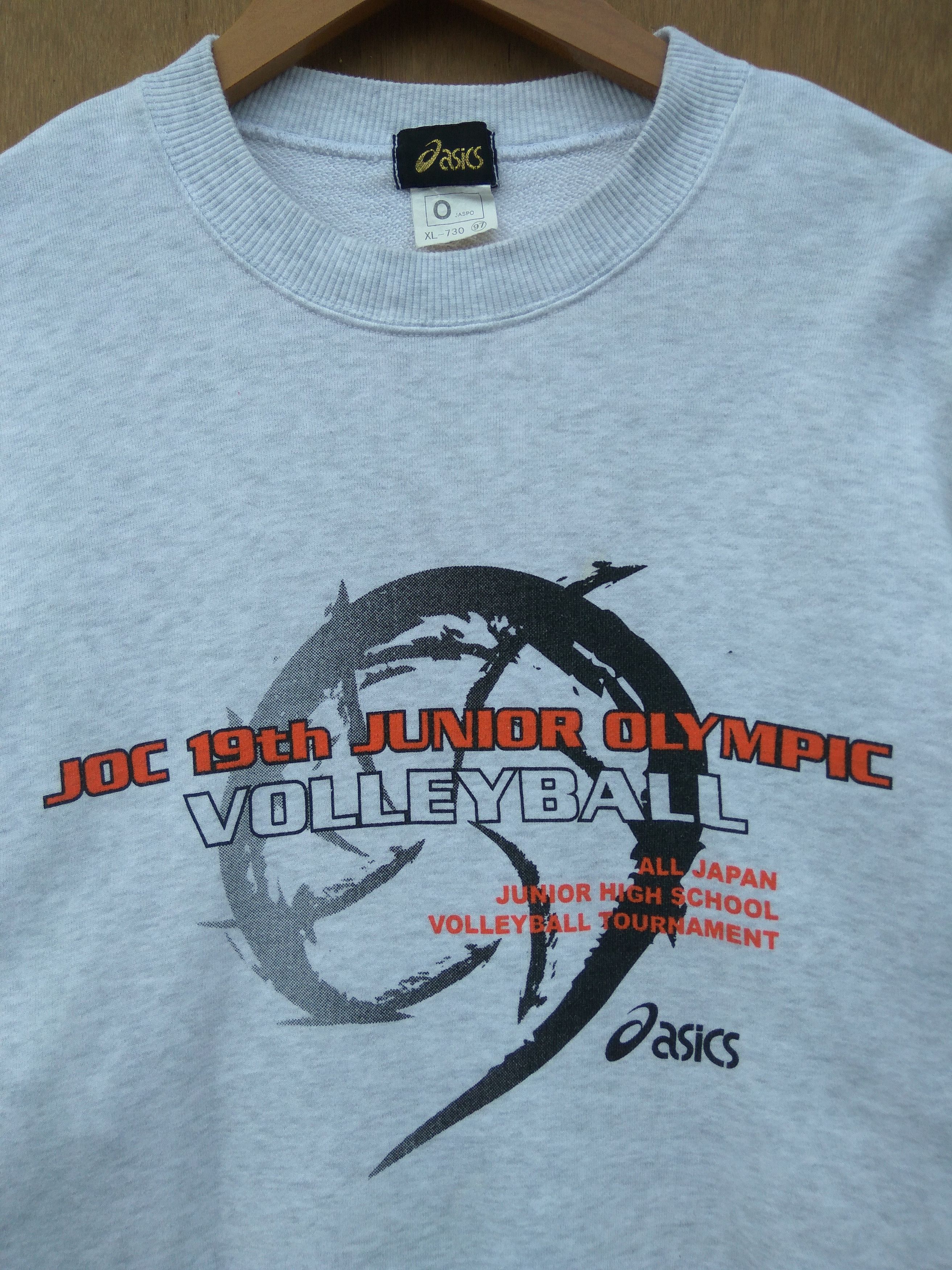 Asics × Vintage Vintage Asics sweatshirt Asics Volleyball crewneck Size US L / EU 52-54 / 3 - 3 Thumbnail