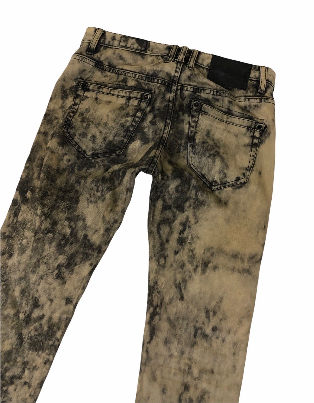 Japanese Brand Roen x Semantic Design Bleach Denim Jeans Size US 31 - 9 Thumbnail