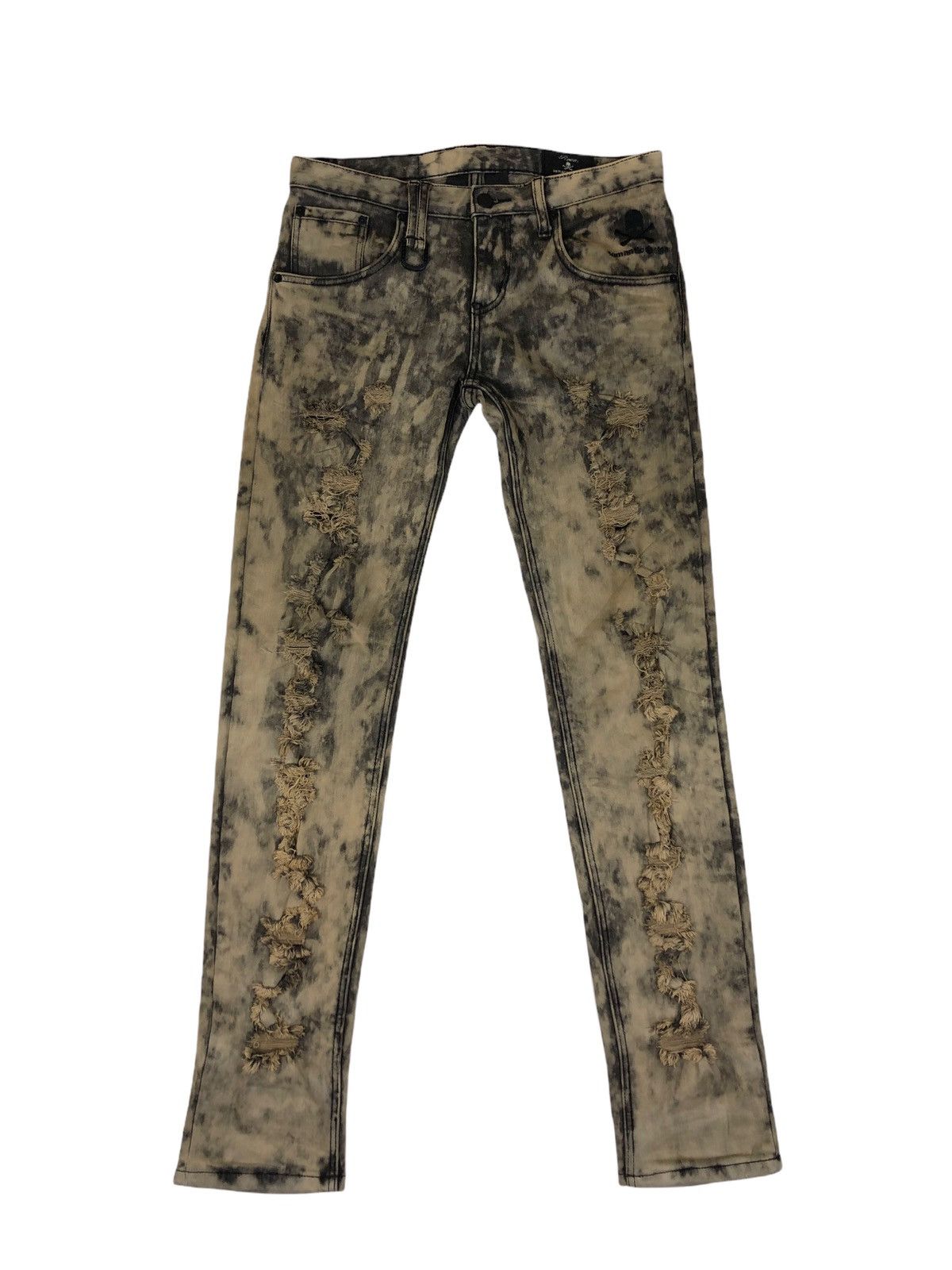 Japanese Brand Roen x Semantic Design Bleach Denim Jeans Size US 31 - 1 Thumbnail
