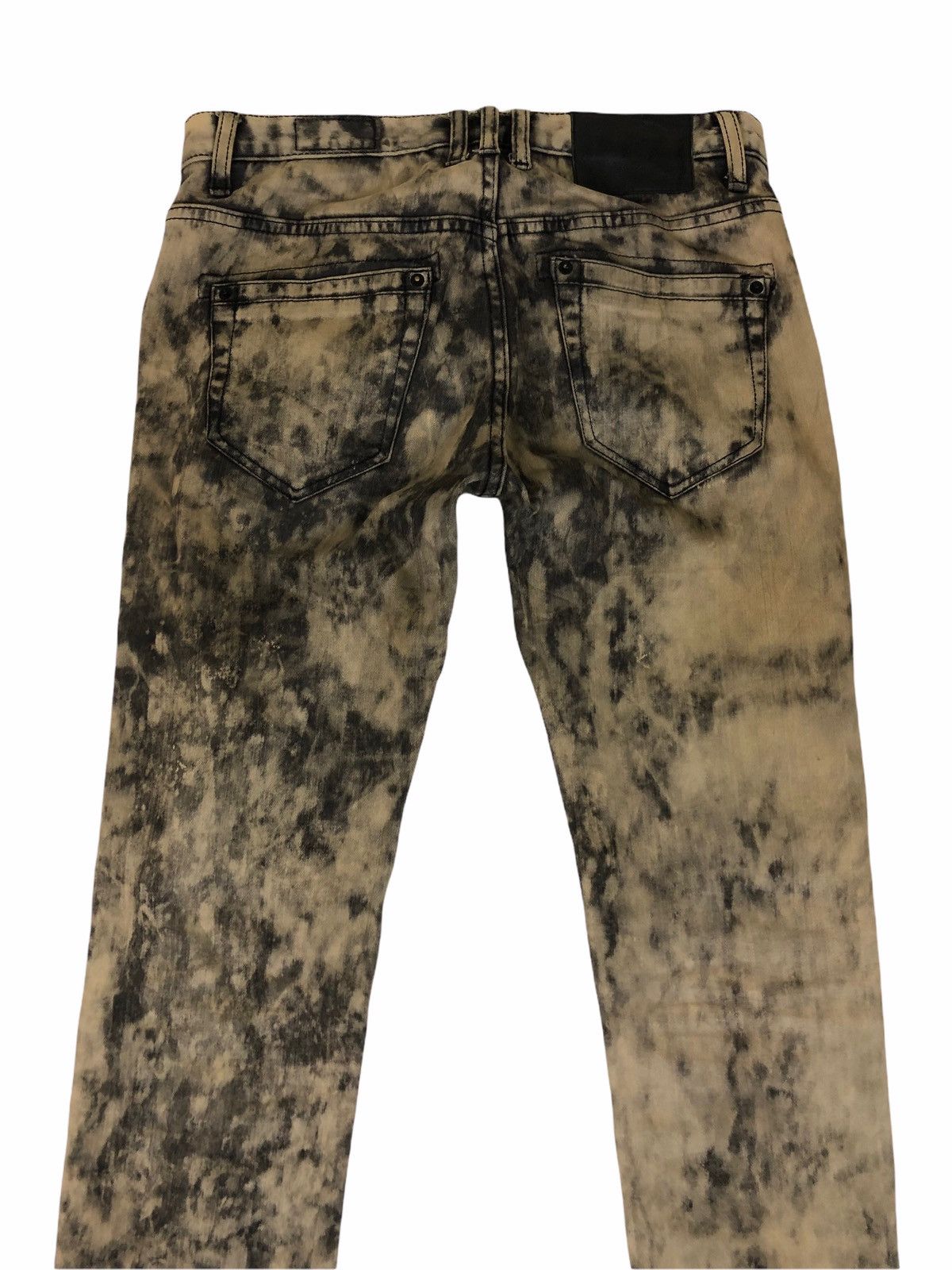 Japanese Brand Roen x Semantic Design Bleach Denim Jeans Size US 31 - 8 Thumbnail
