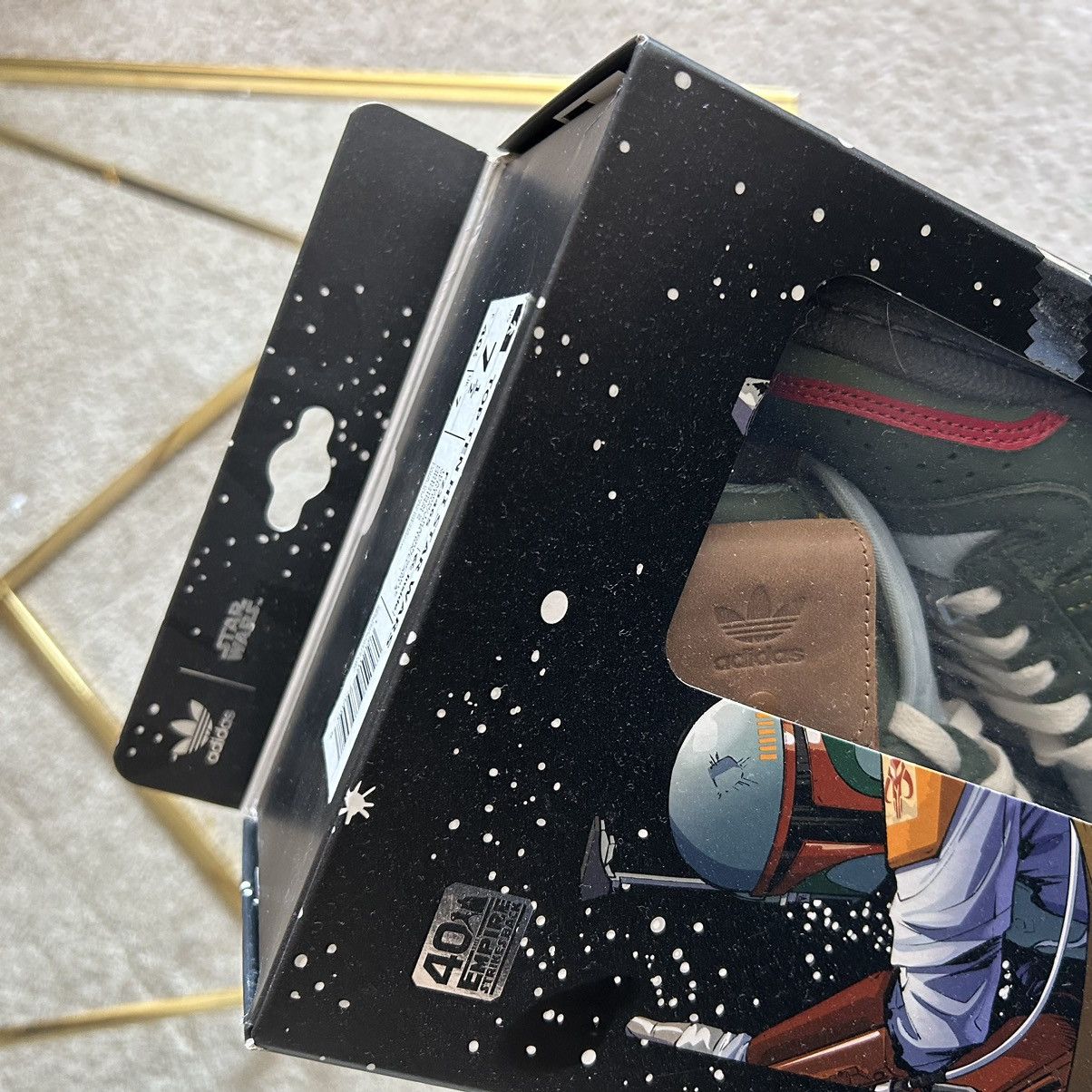 Adidas × Star Wars 2020 EMPiRE STRiKES BACK BOBA FETT TOP TEN Hi POUCH FZ3465 Size US 7.5 / EU 40-41 - 3 Thumbnail