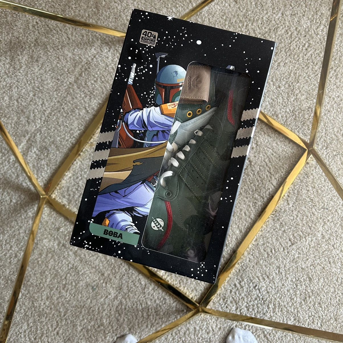 Adidas × Star Wars 2020 EMPiRE STRiKES BACK BOBA FETT TOP TEN Hi POUCH FZ3465 Size US 7.5 / EU 40-41 - 2 Thumbnail