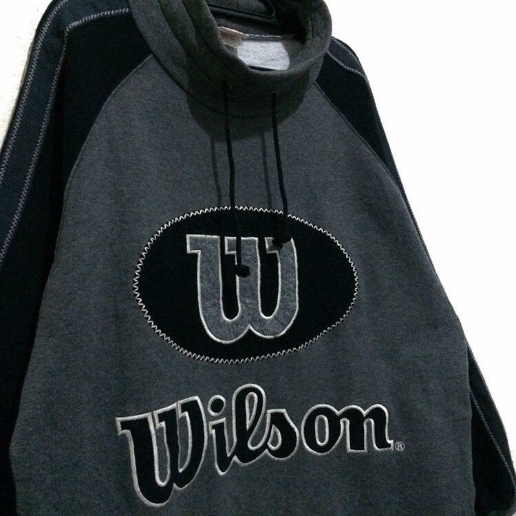Wilson Vintage Wilson USA Brand Of The Pros Chicago USA Turtleneck Size US M / EU 48-50 / 2 - 2 Thumbnail