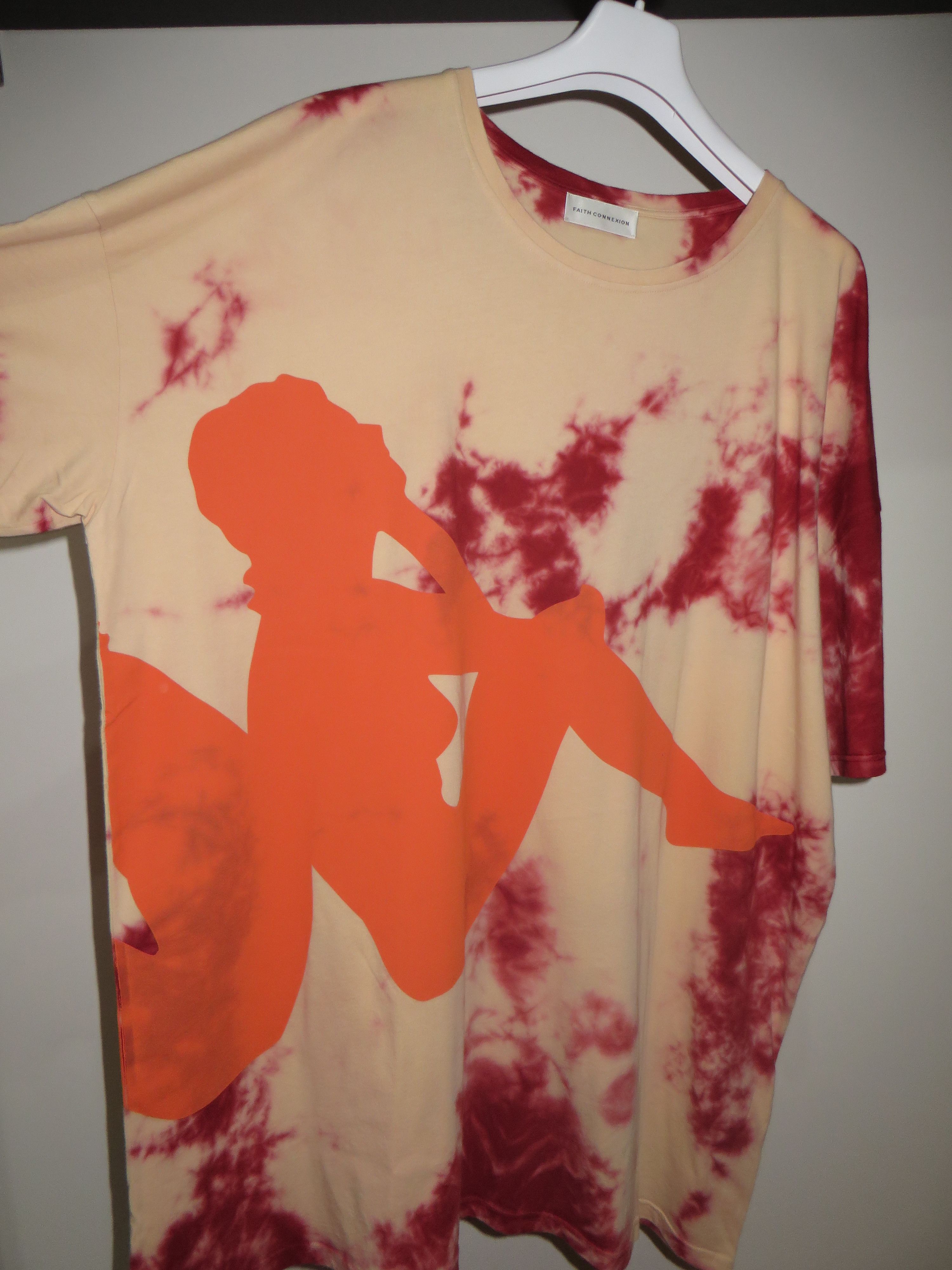 Faith Connexion Oversized kappa tie dye t-shirt Size US L / EU 52-54 / 3 - 3 Thumbnail