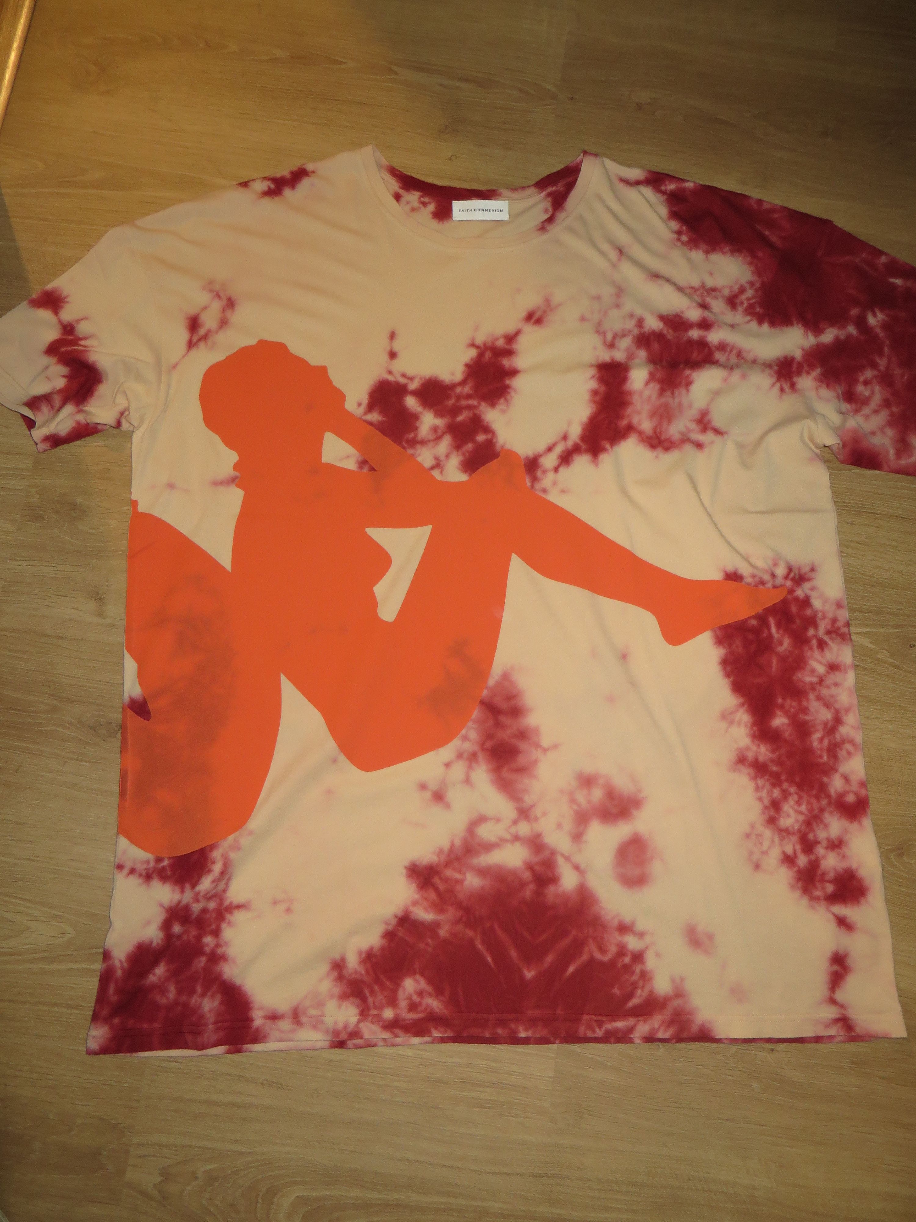 Faith Connexion Oversized kappa tie dye t-shirt Size US L / EU 52-54 / 3 - 8 Thumbnail
