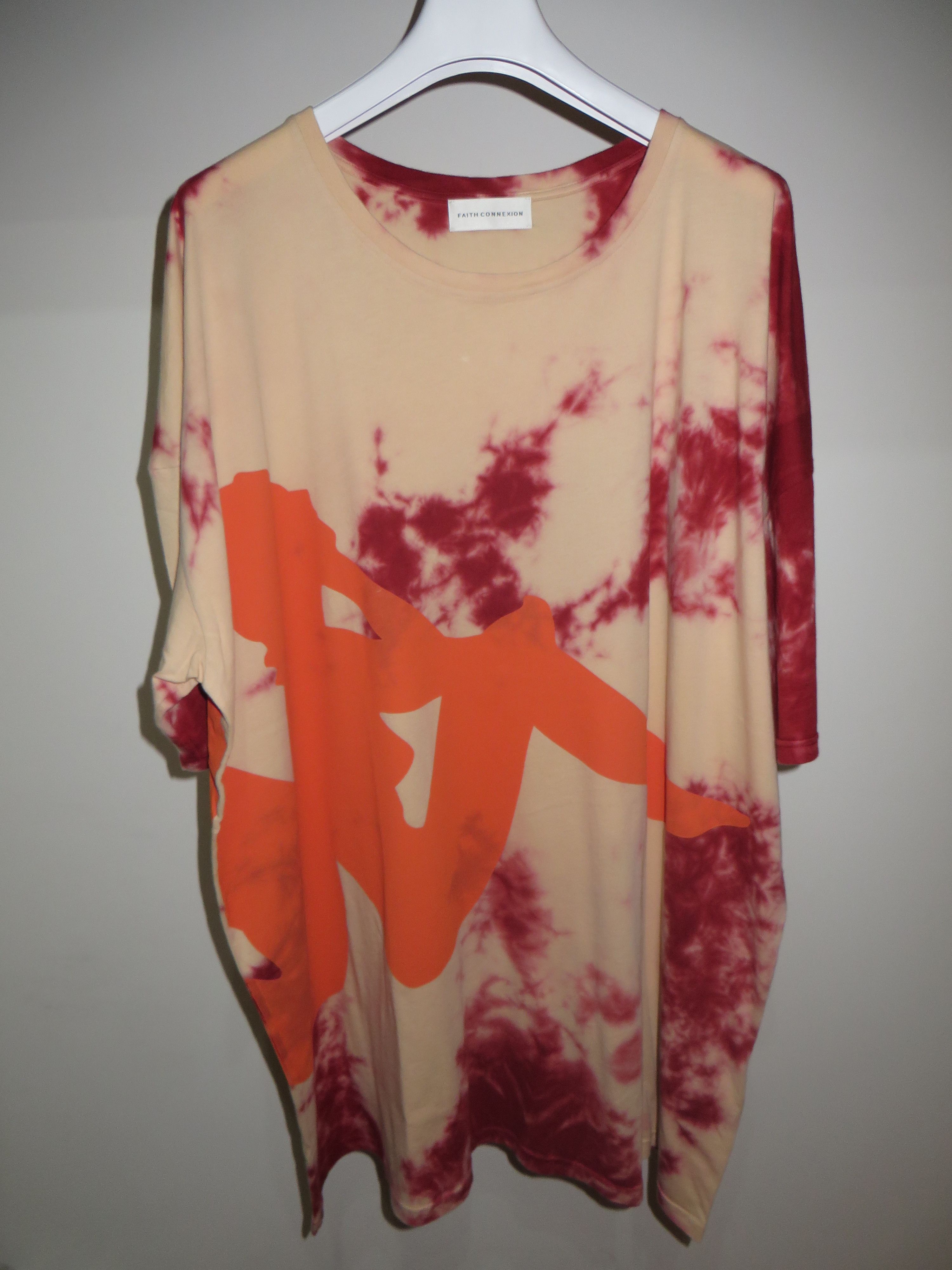 Oversized kappa tie dye t-shirt