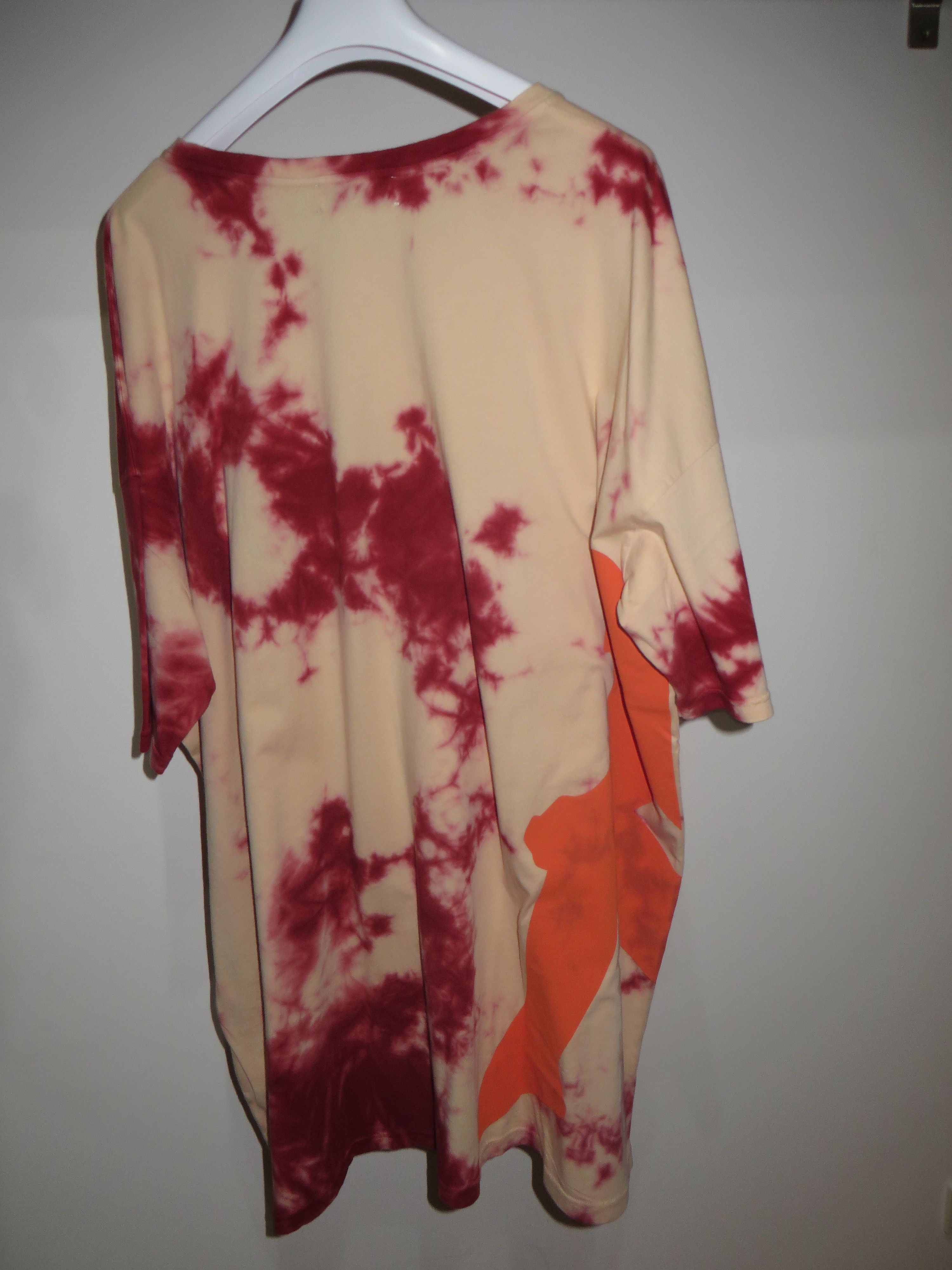 Faith Connexion Oversized kappa tie dye t-shirt Size US L / EU 52-54 / 3 - 5 Thumbnail