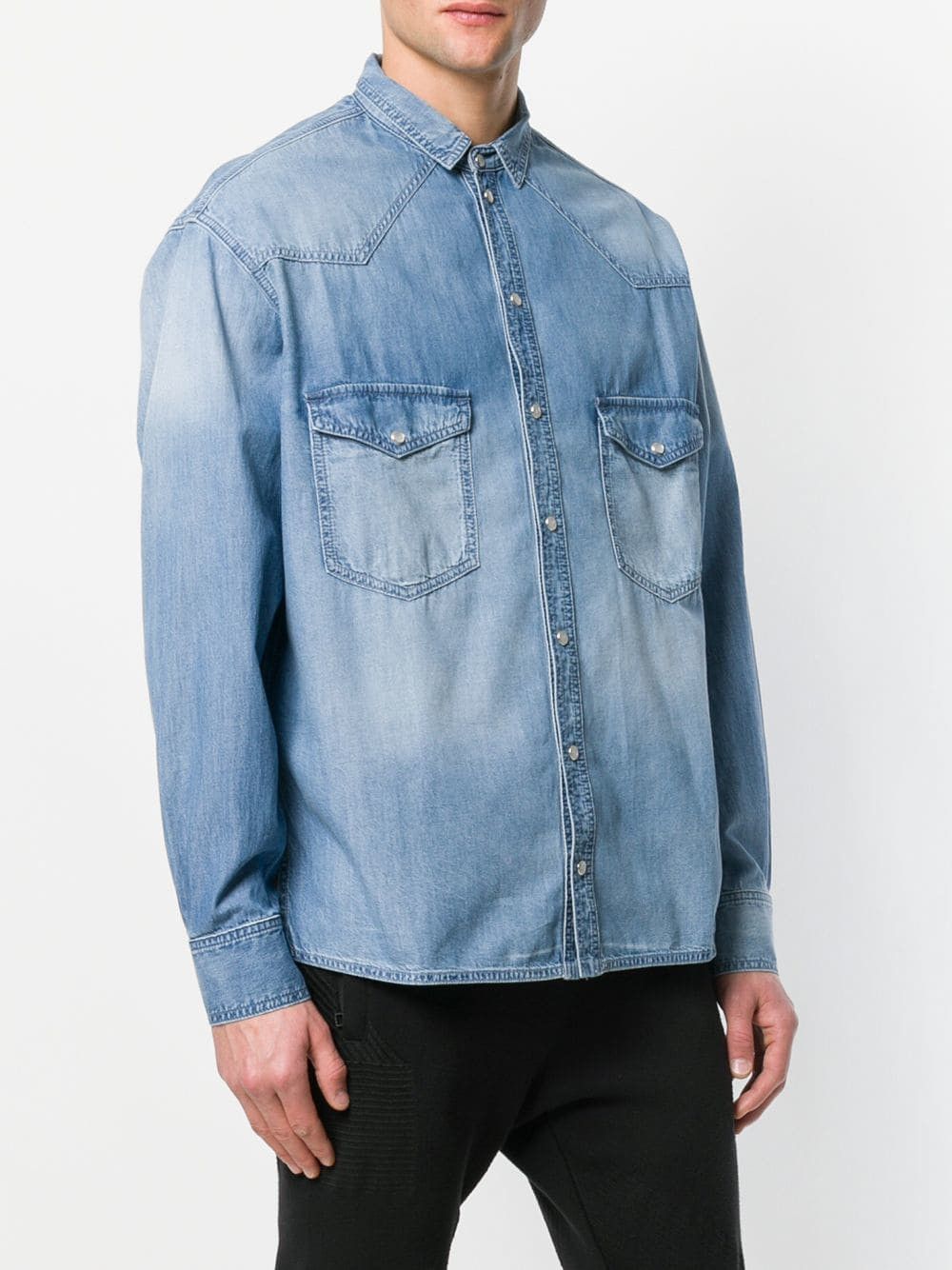 Faith Connexion Oversized bleached shirt shirt Size US S / EU 44-46 / 1 - 13 Thumbnail