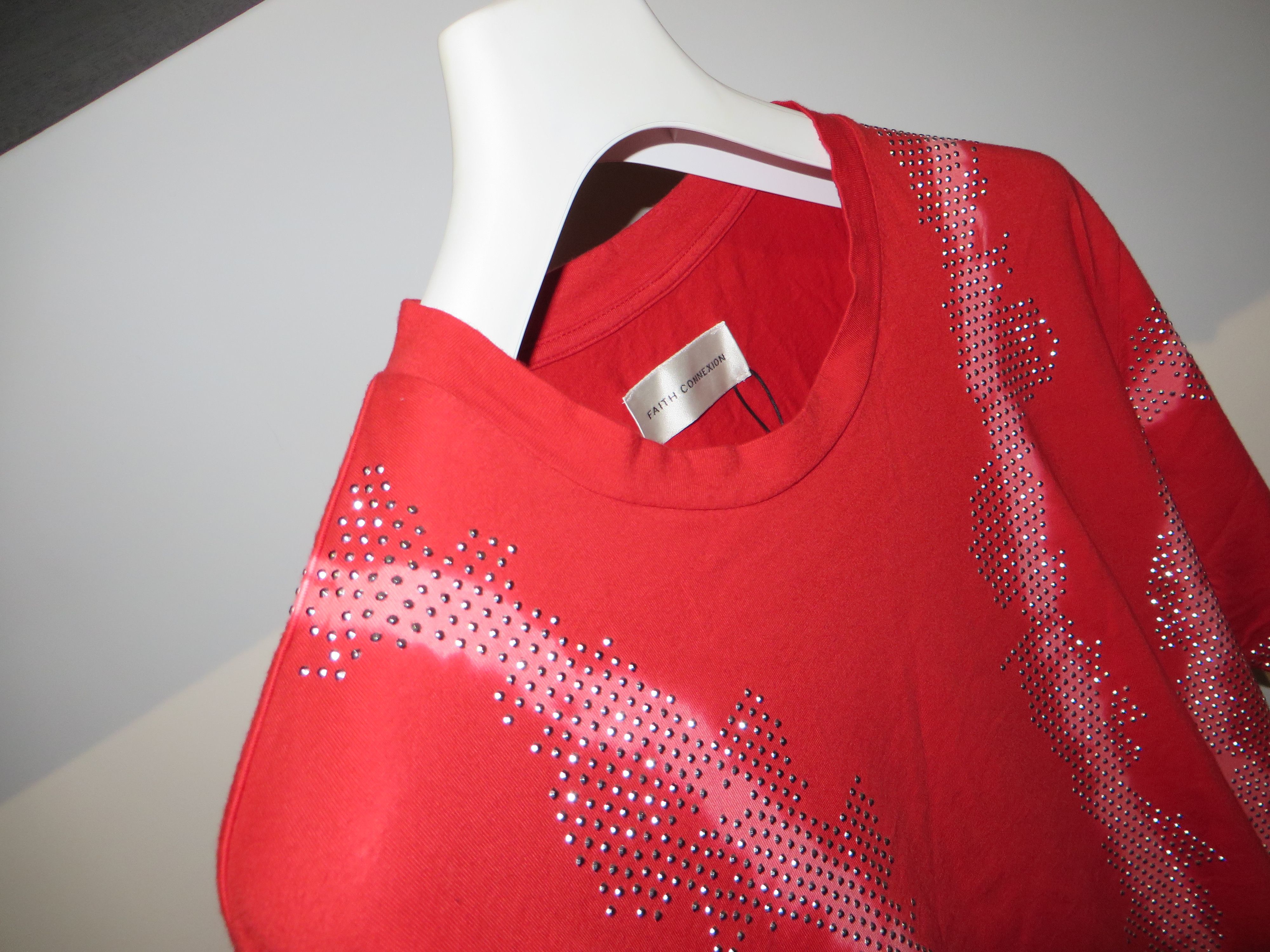 Faith Connexion Oversized studded t-shirt Size US XS / EU 42 / 0 - 6 Thumbnail