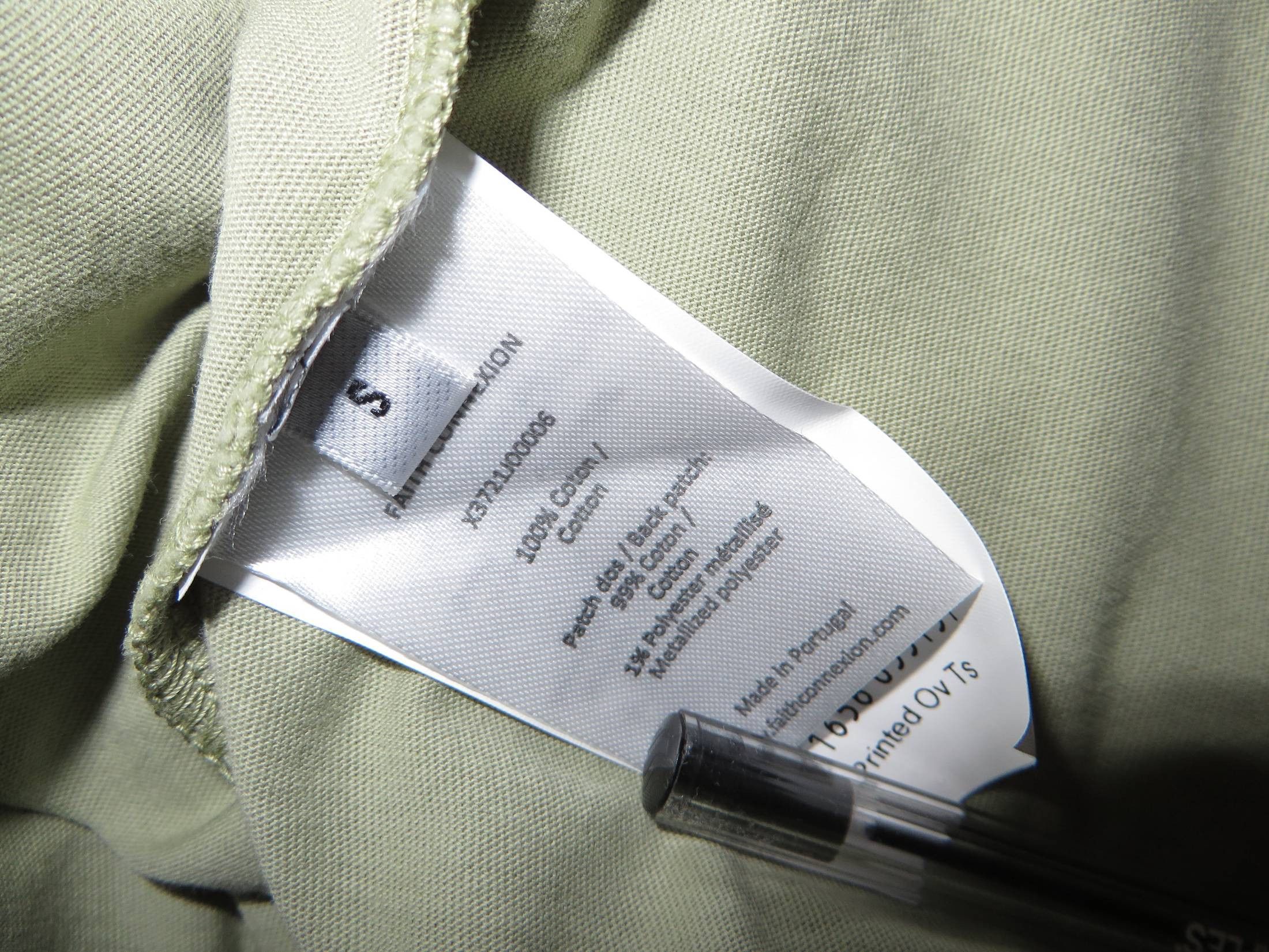 Faith Connexion Patch detail printed shirt Size US S / EU 44-46 / 1 - 8 Thumbnail