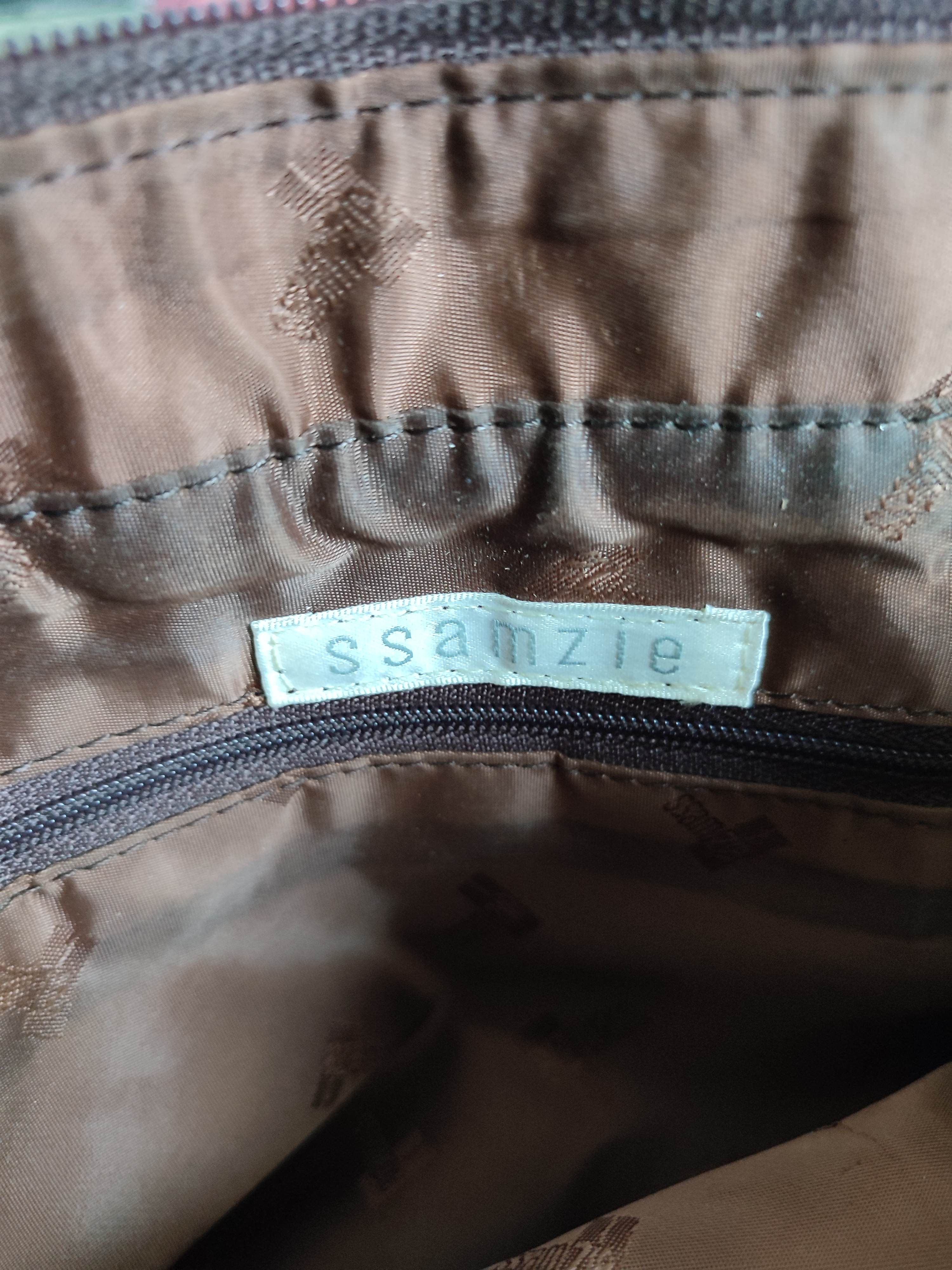 Leather 🔥Ssamzie Leather Suede Crossbody bag Size ONE SIZE - 11 Thumbnail